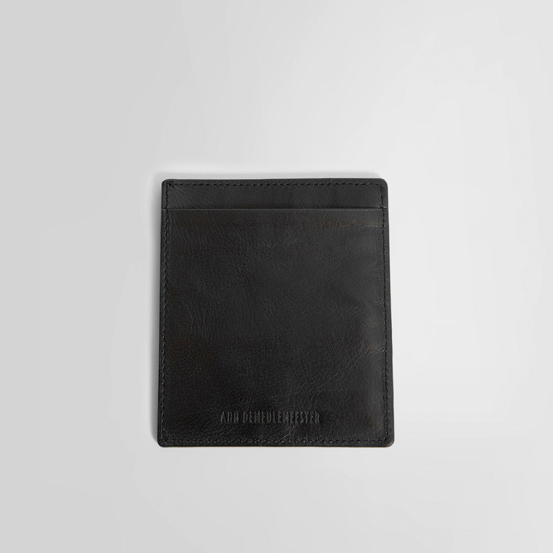 ANN DEMEULEMEESTER UNISEX BLACK WALLETS & CARDHOLDERS 4