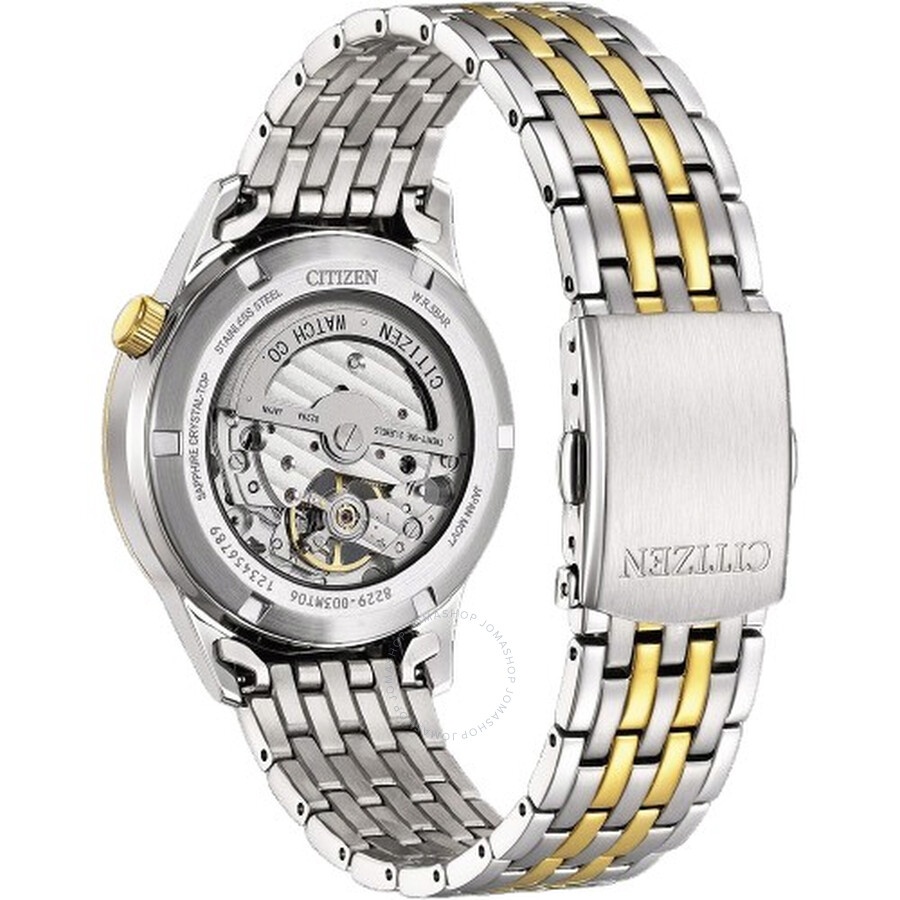 Citizen - Citizen Mechanical Automatic Men's Watch NH9134-83X - 3