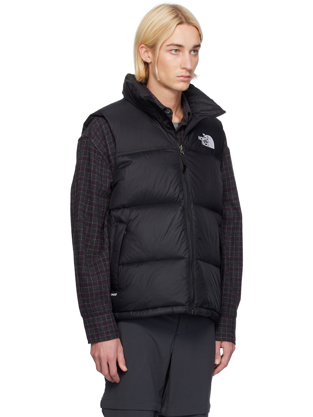 Black 1996 Retro Nuptse Down Vest - 2