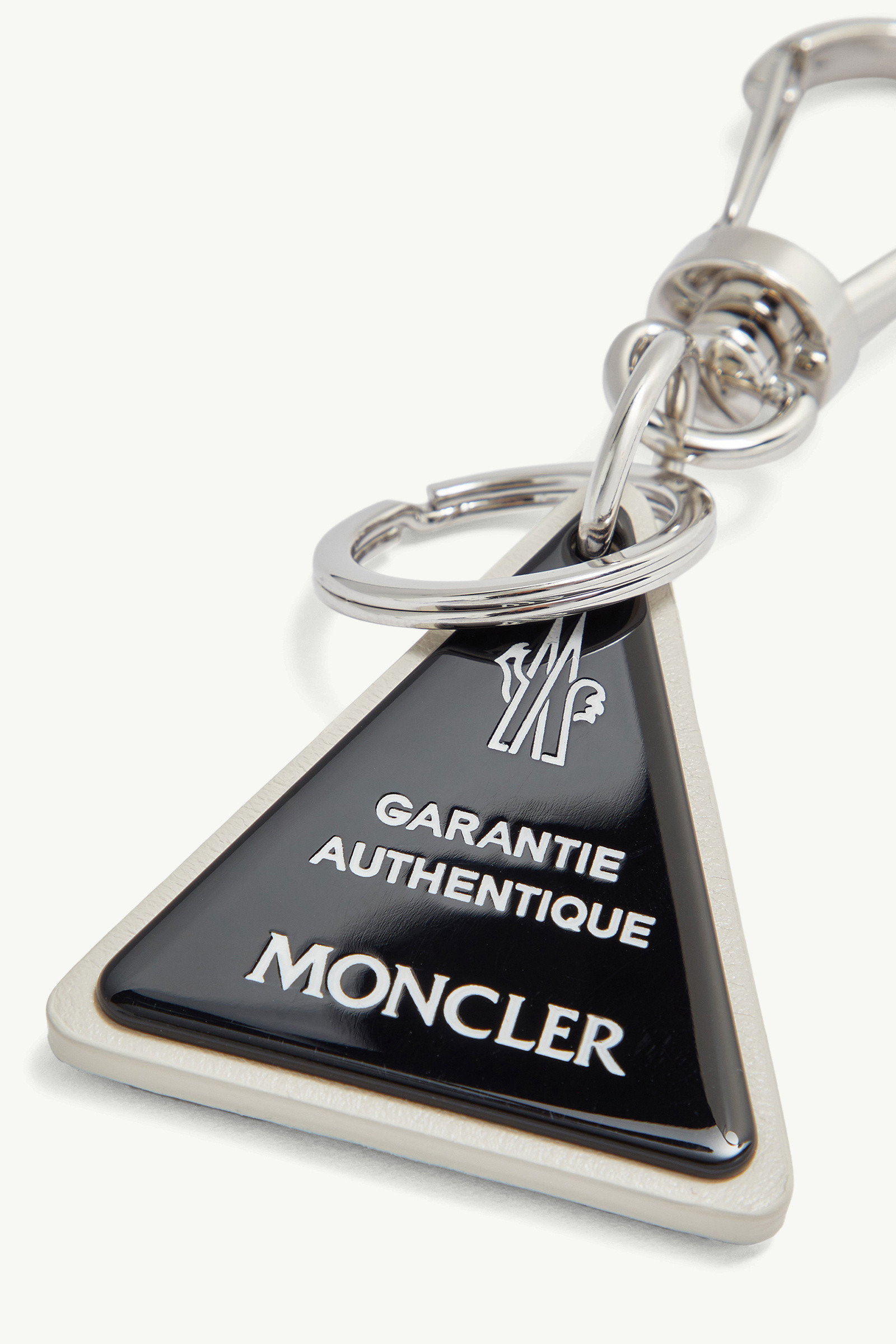 Logo Leather Key Ring - 4