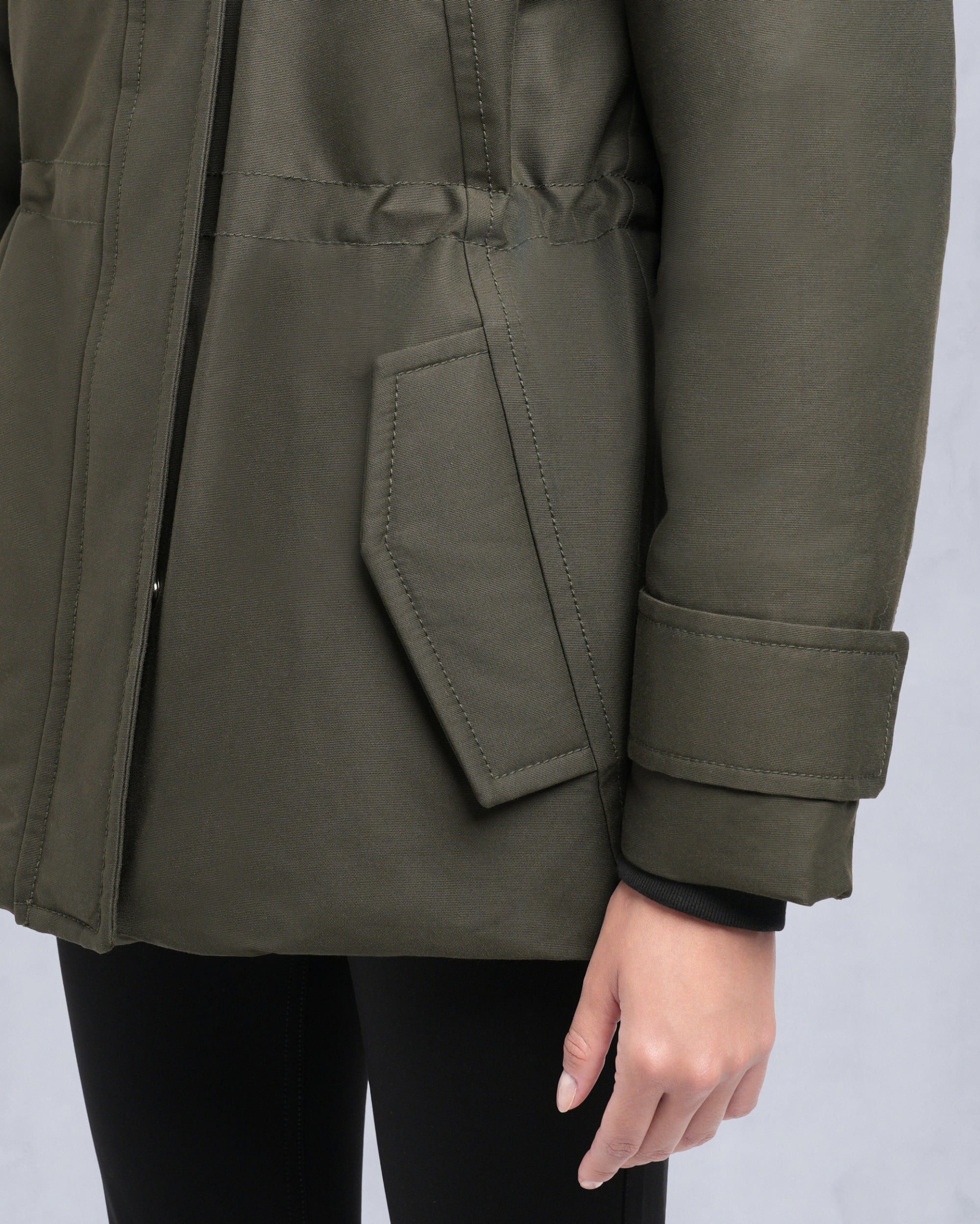 ORIGINAL AURORA SHEARLING TRIM JACKET - 7