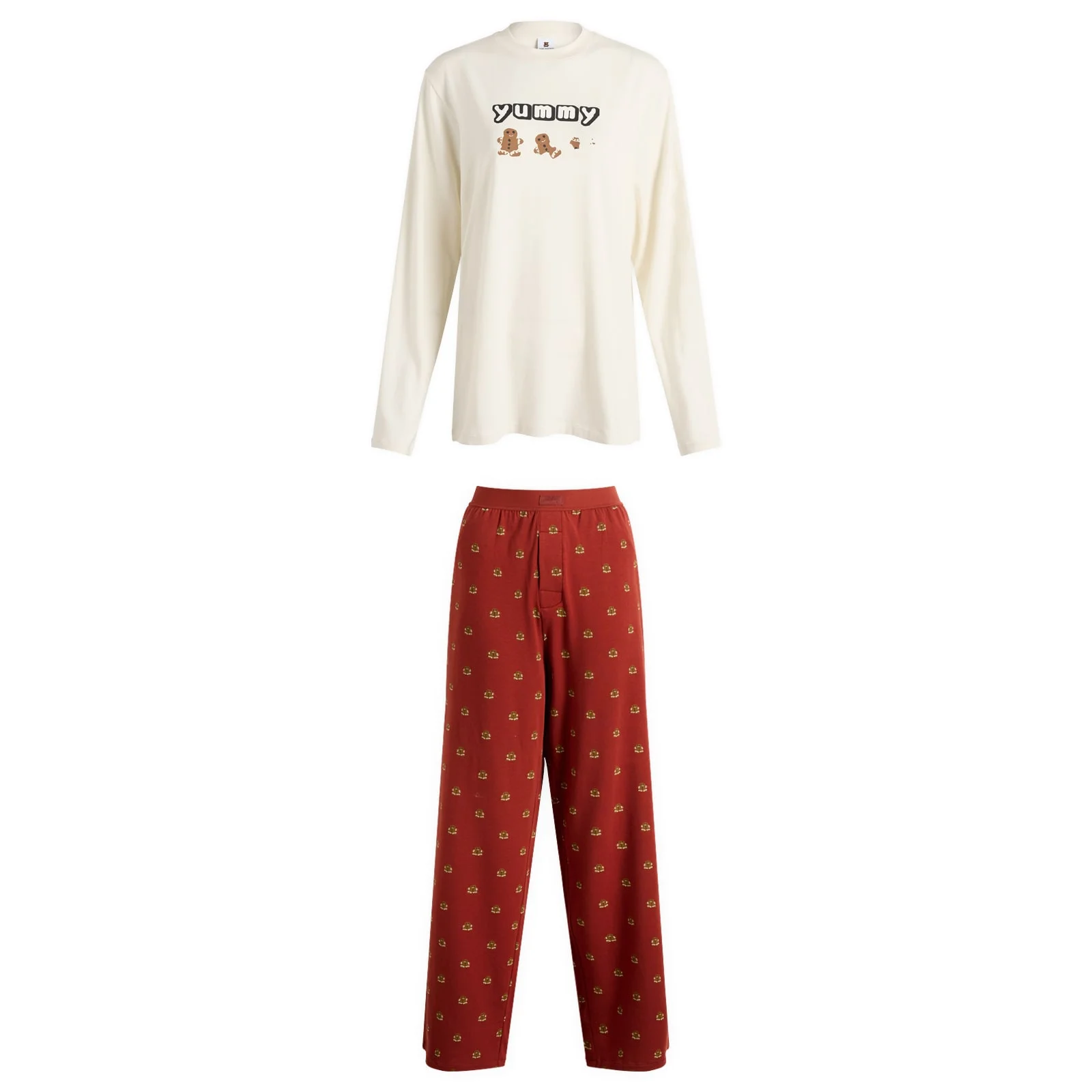 SKIMS x CPFM Boyfriend Long Sleeve & Pant Set - 1