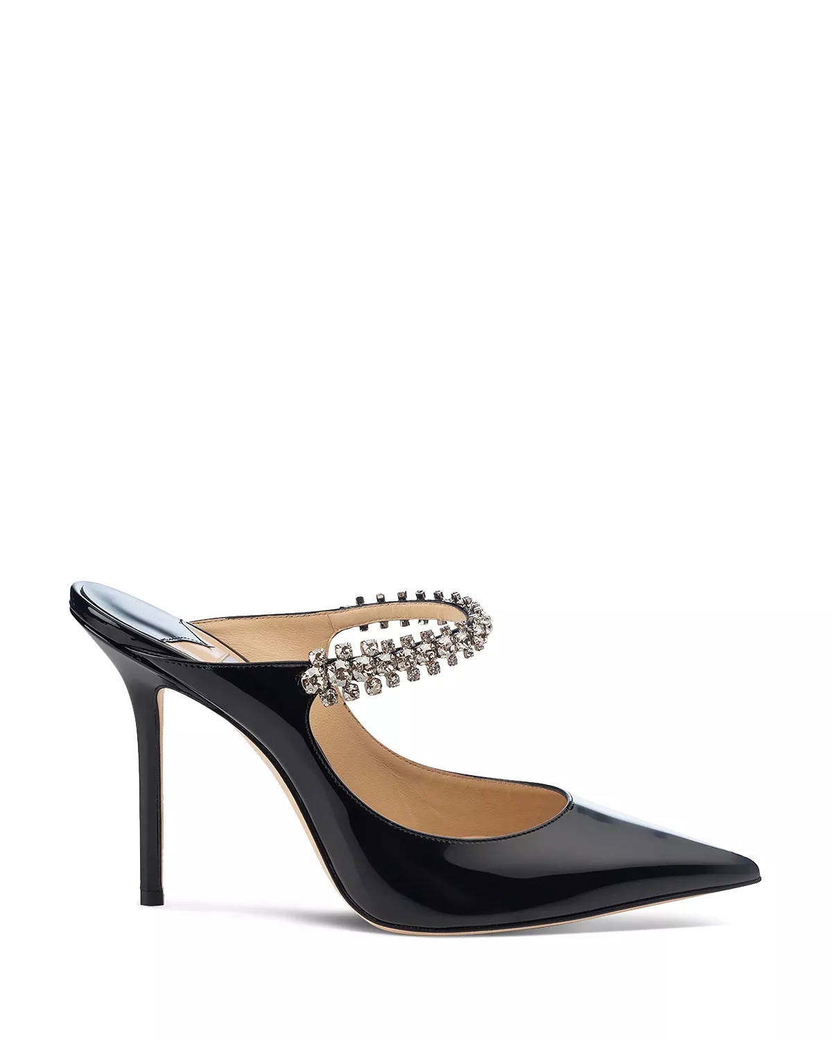 Women's Bing 100 Embellished High Heel Mules - 4