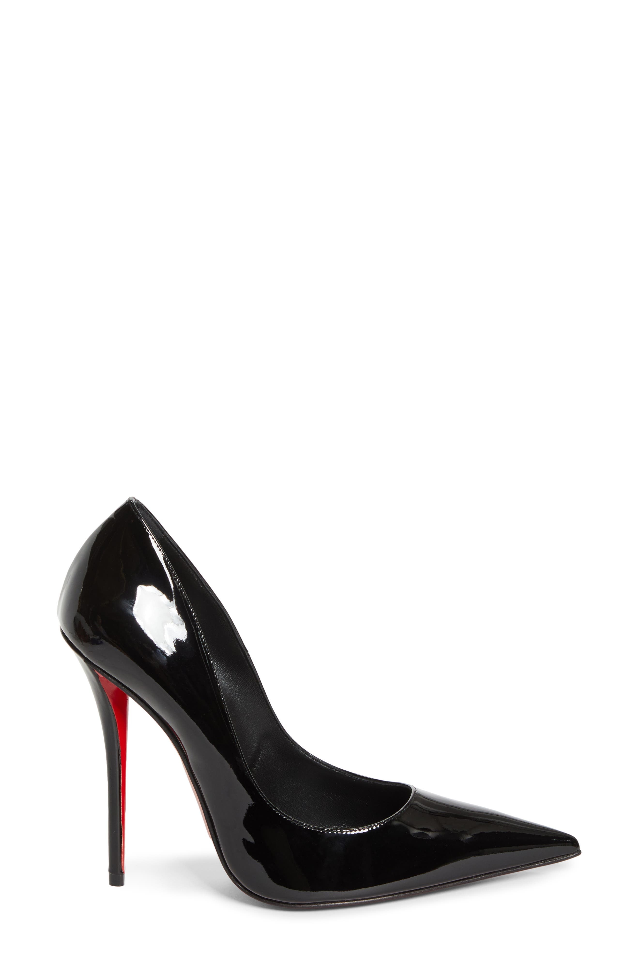 Christian Louboutin Miss Z Pointed Toe Pump in Black at Nordstrom - 3