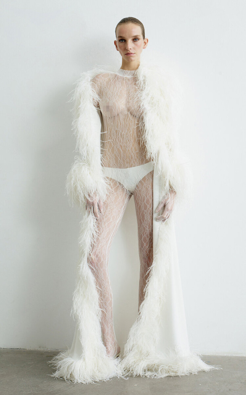 THE NEW ARRIVALS ILKYAZ OZEL La Tendresse Circe Jumpsuit white outlook