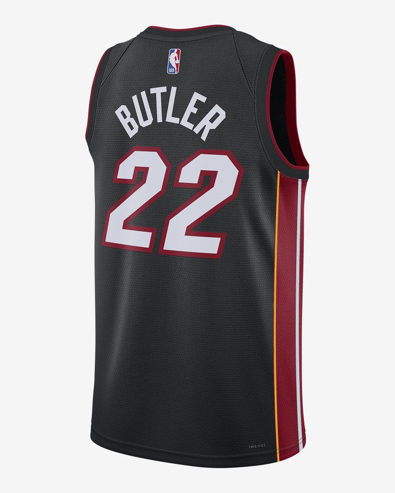 Nike Miami Heat Icon Edition 2022/23 Nike Men's Dri-FIT NBA Swingman Jersey outlook