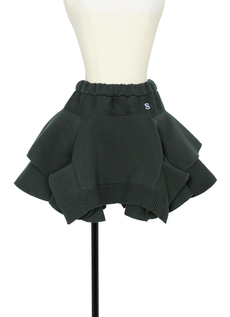 Cotton Cashmere Knit Skirt 1