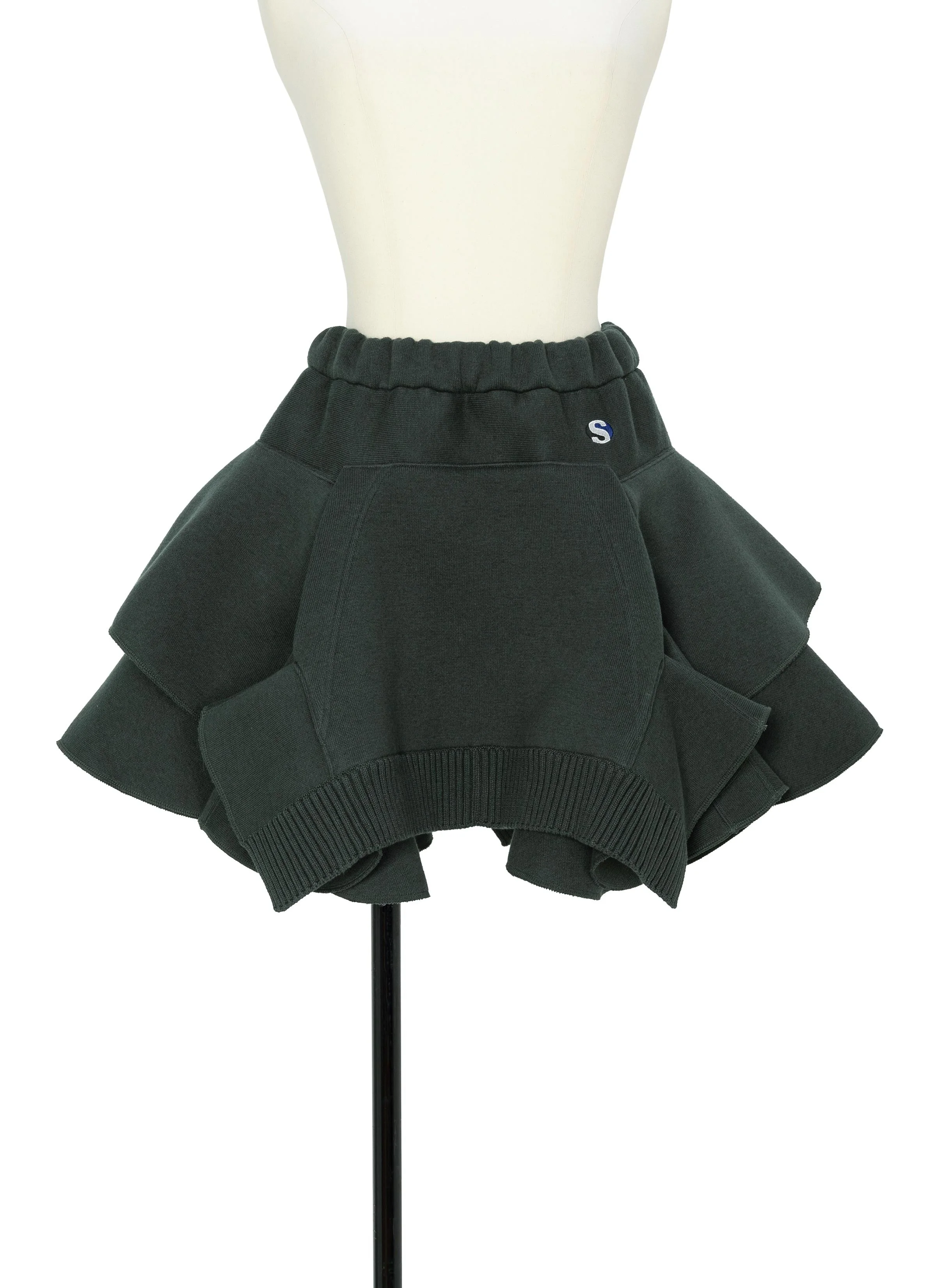 Cotton Cashmere Knit Skirt - 1