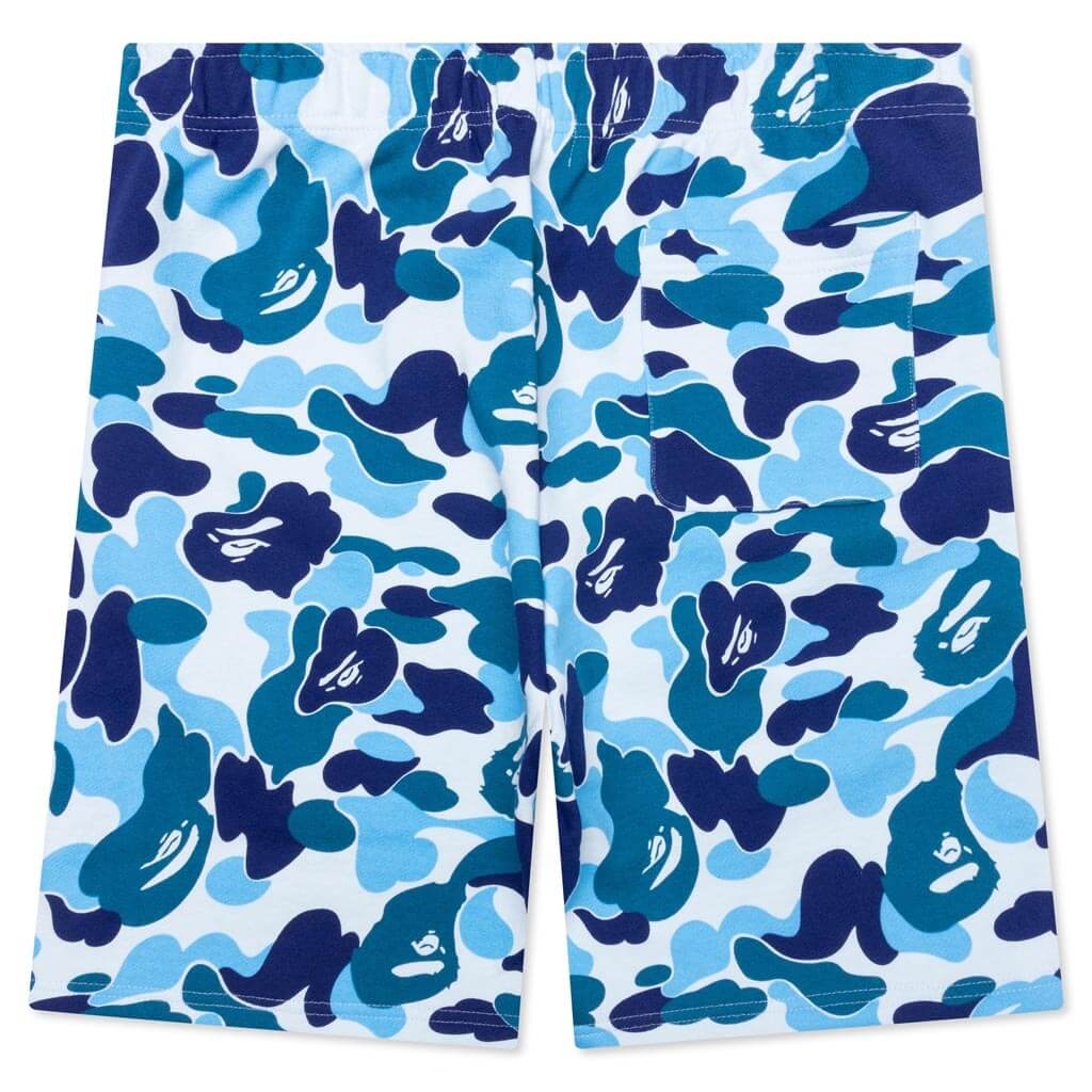ABC CAMO SHARK SWEAT SHORTS - BLUE - 2