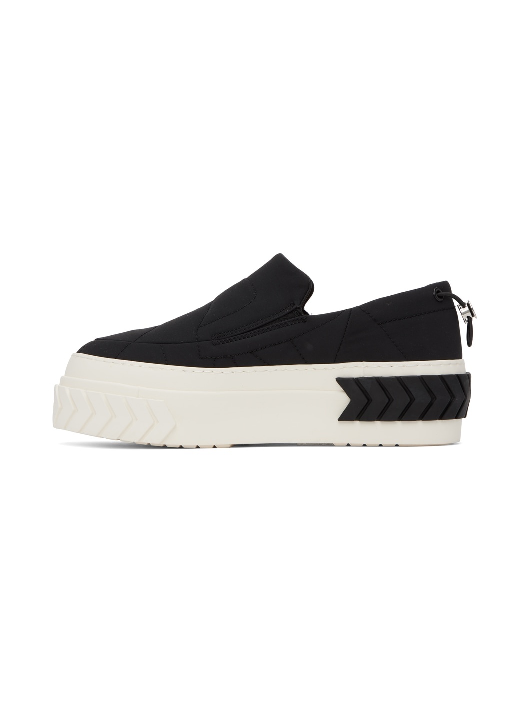 Black Tyres Platform Sneakers - 3