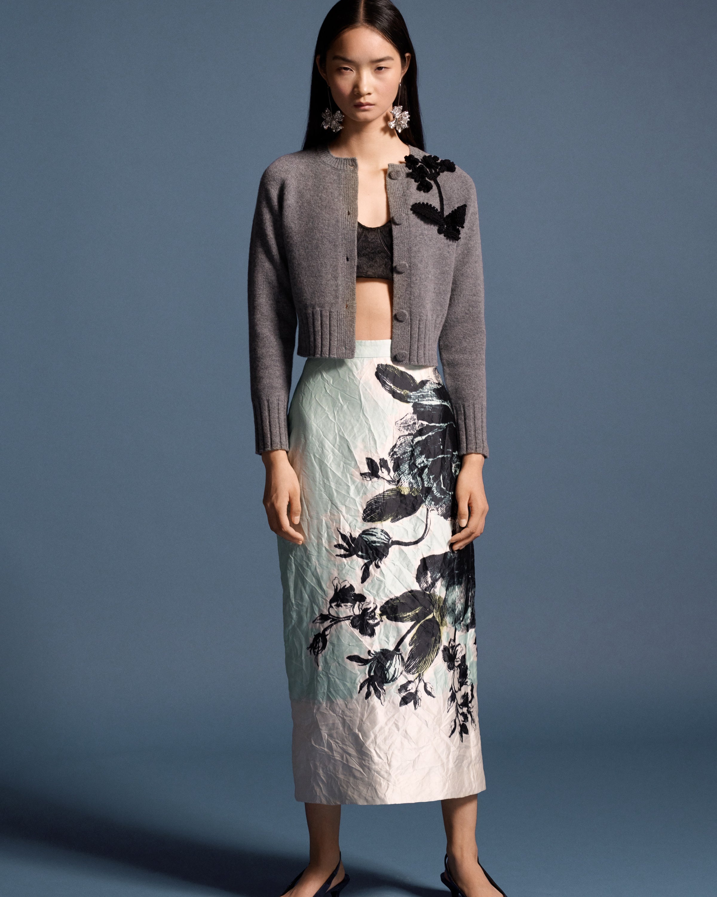 PENCIL MIDI SKIRT - 7