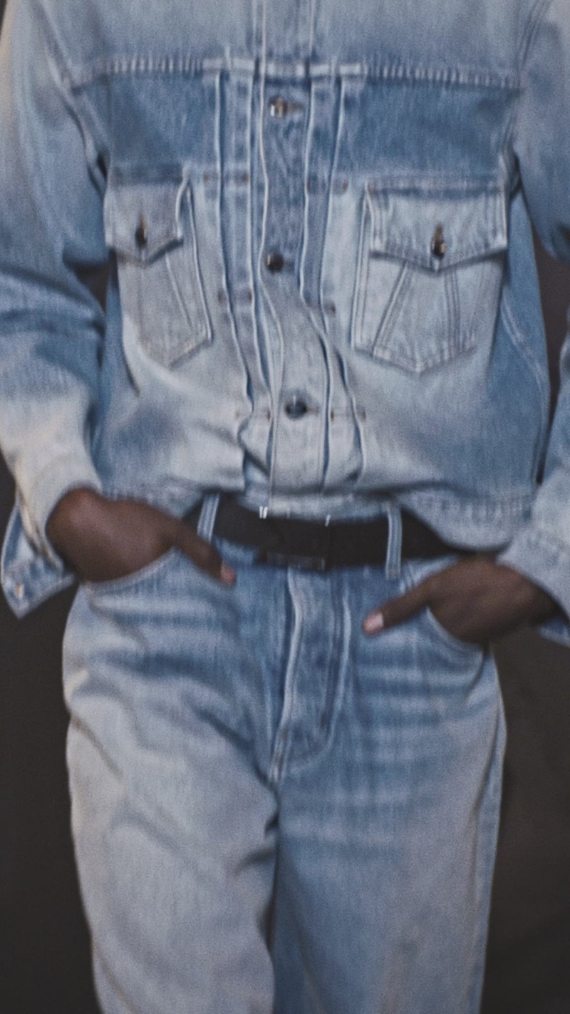 STANDARD DENIM TRUCKER JACKET W/ COLLAR 4