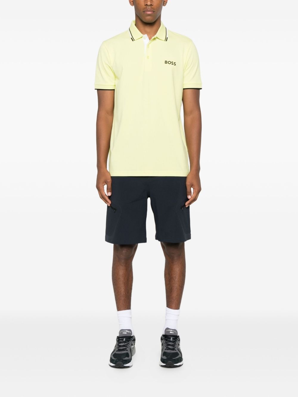 logo-print polo shirt - 2