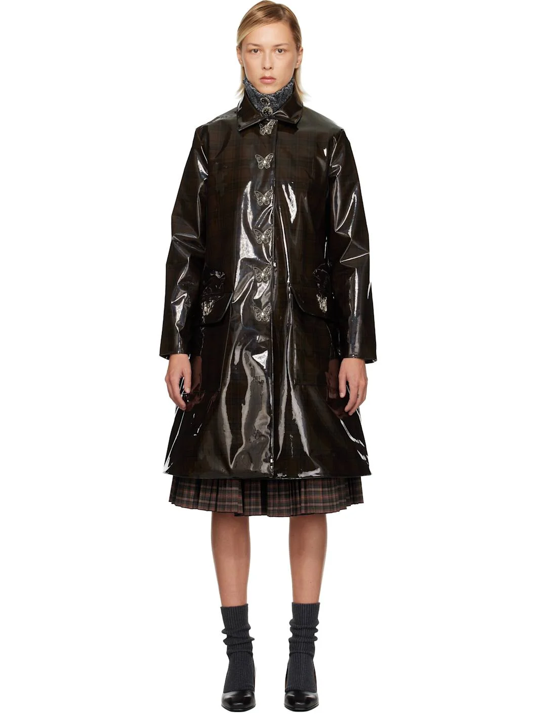 Black Squelchy Coat - 1