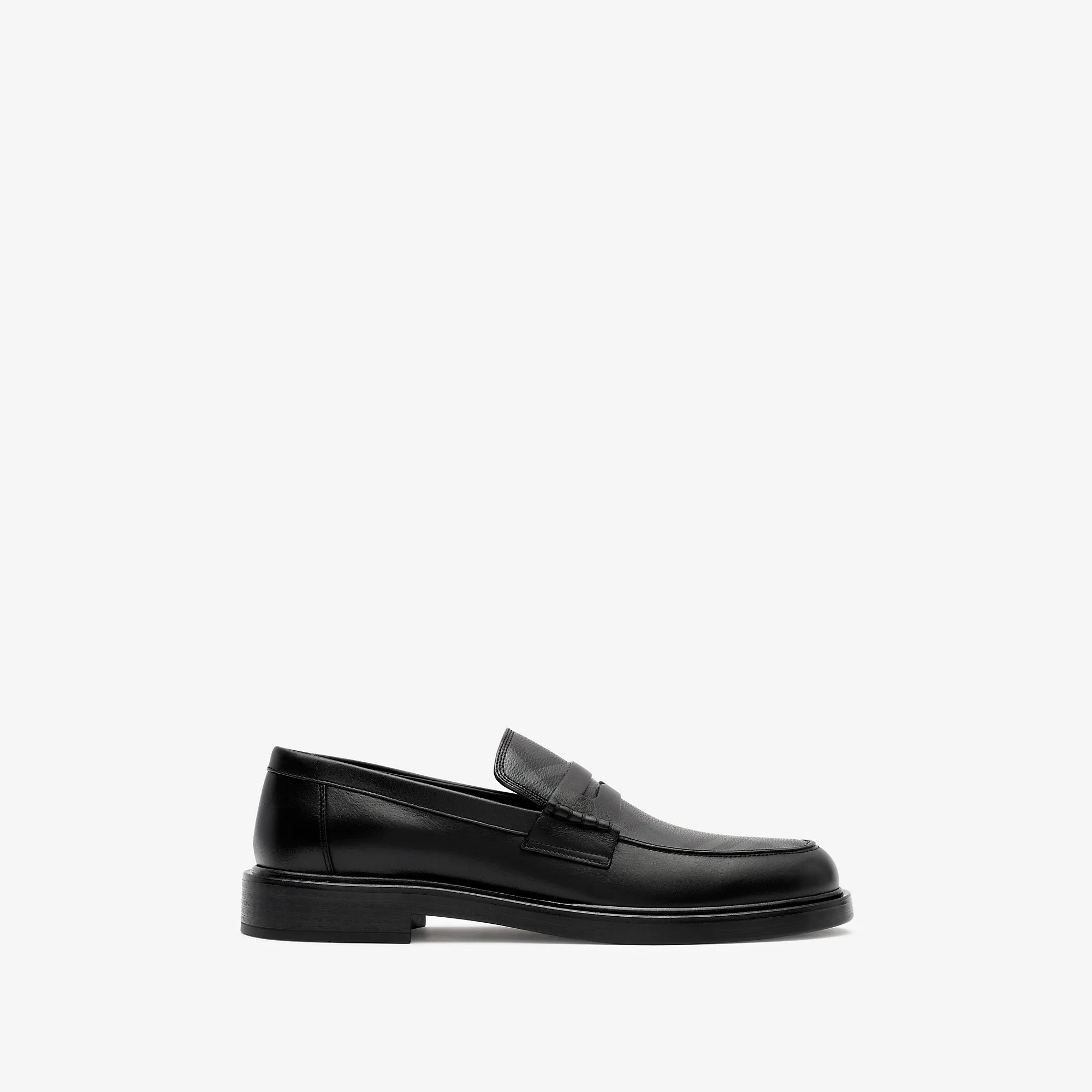 Leather Pembroke Loafers - 1