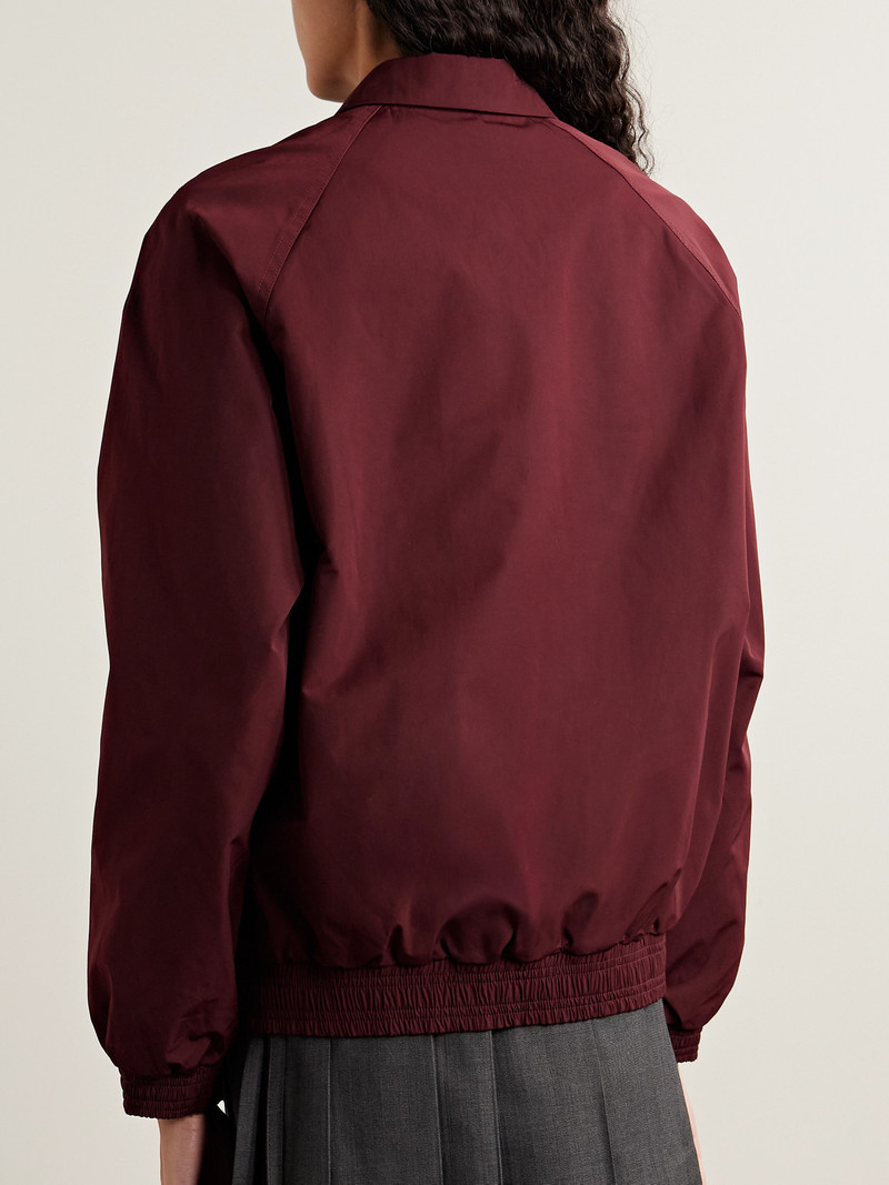 Pintucked Embroidered Shell Jacket 3