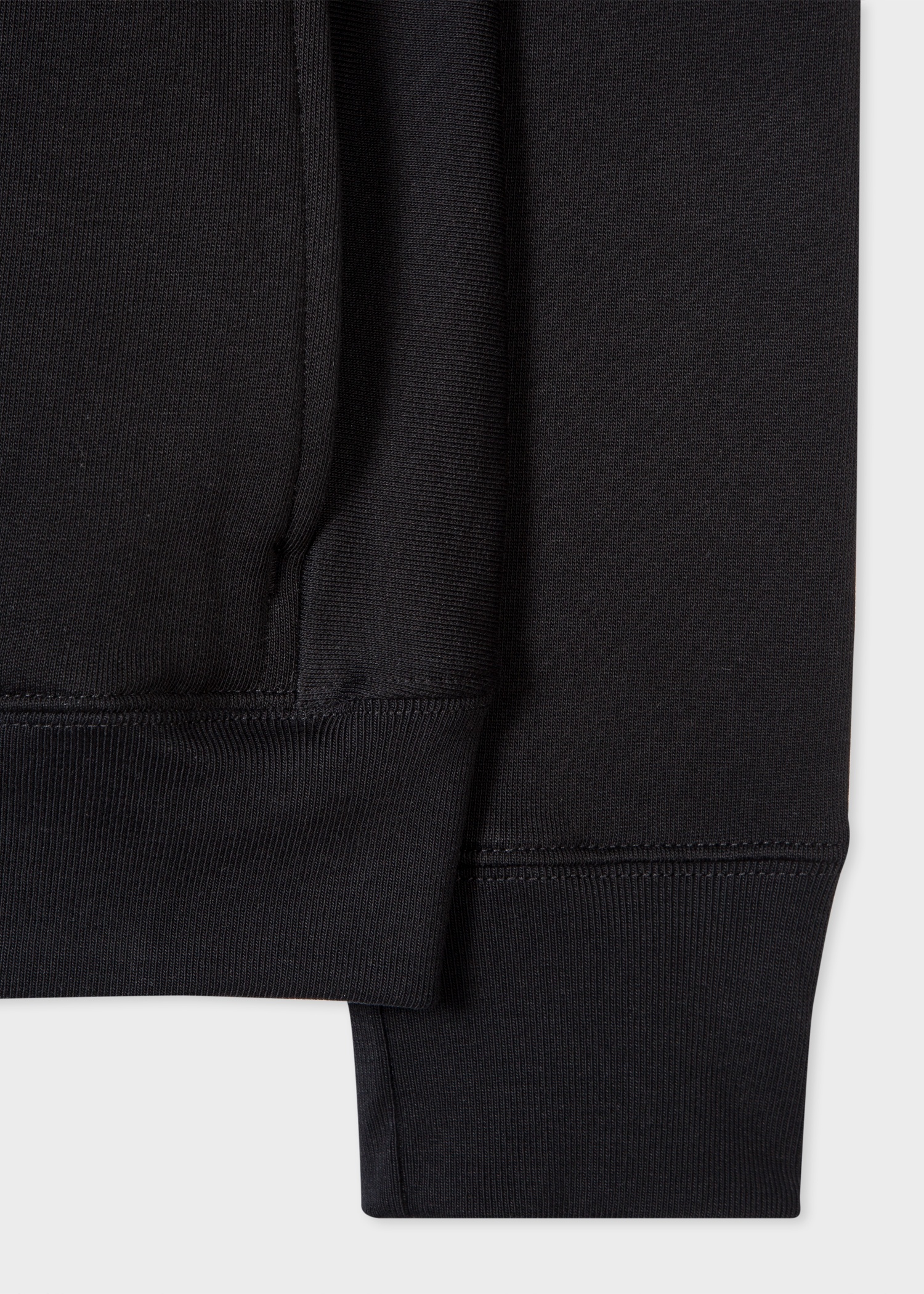 Zip-Front Zebra Logo Hoodie - 2