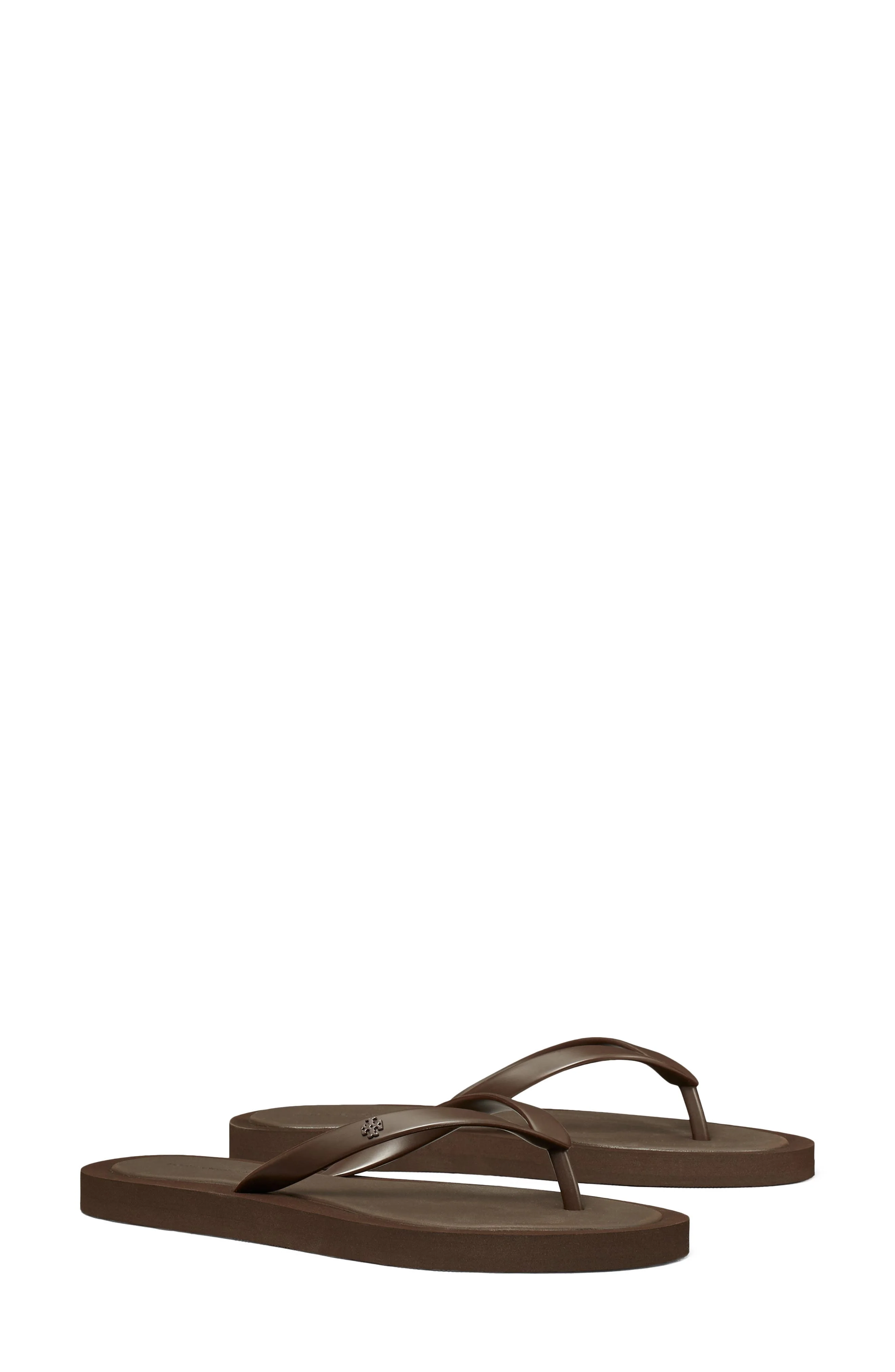 Tory Burch Kira Flip Flop in Dark Cocoa /Dark Cocoa at Nordstrom - 1