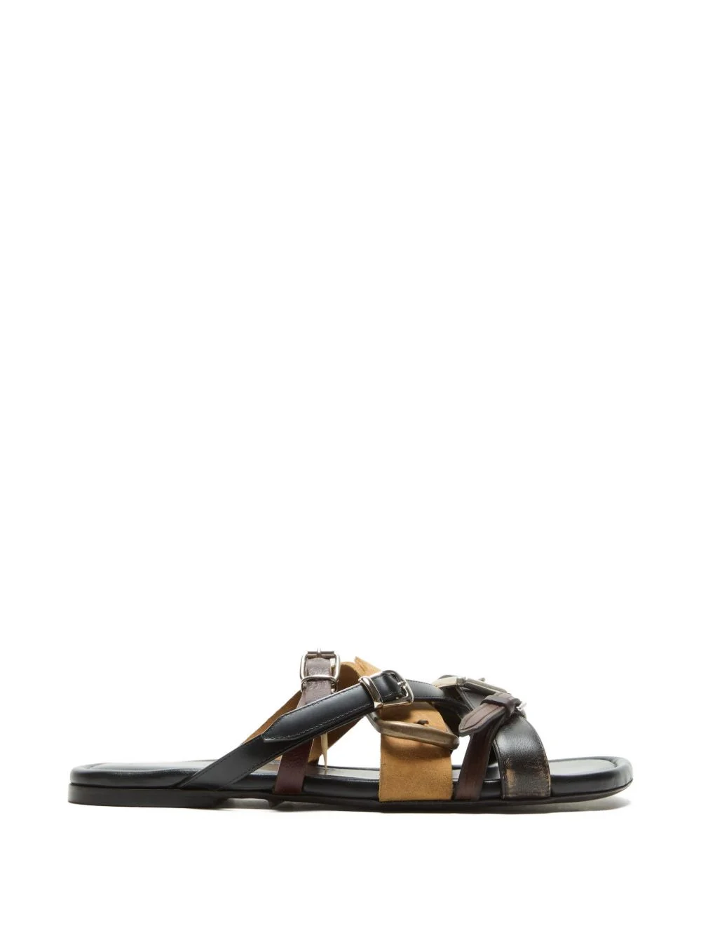 buckle strap sandals - 1