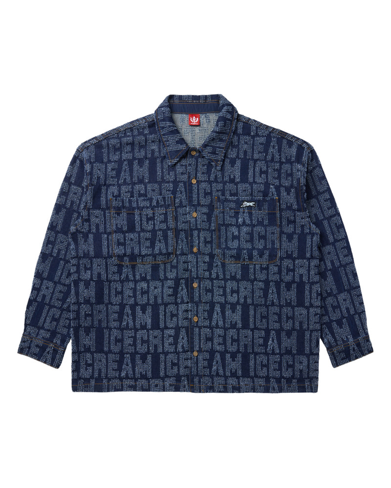 ECHO LONG-SLEEVE OVERSIZED SHIRT - 1