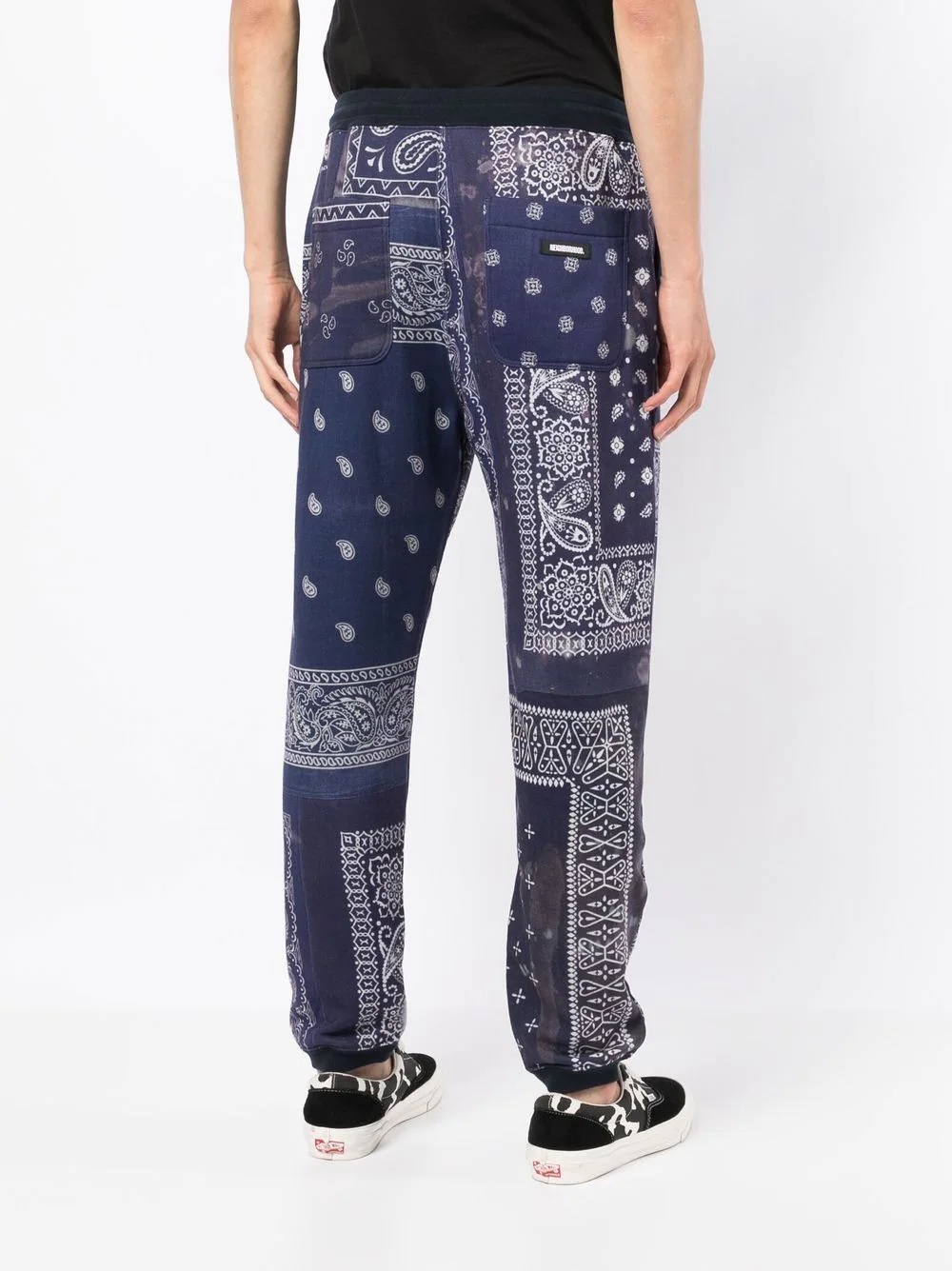 bandana-print trousers - 4