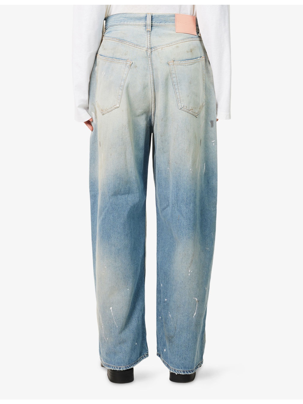 Trafalgar Wide-Leg Denim Jeans - 4