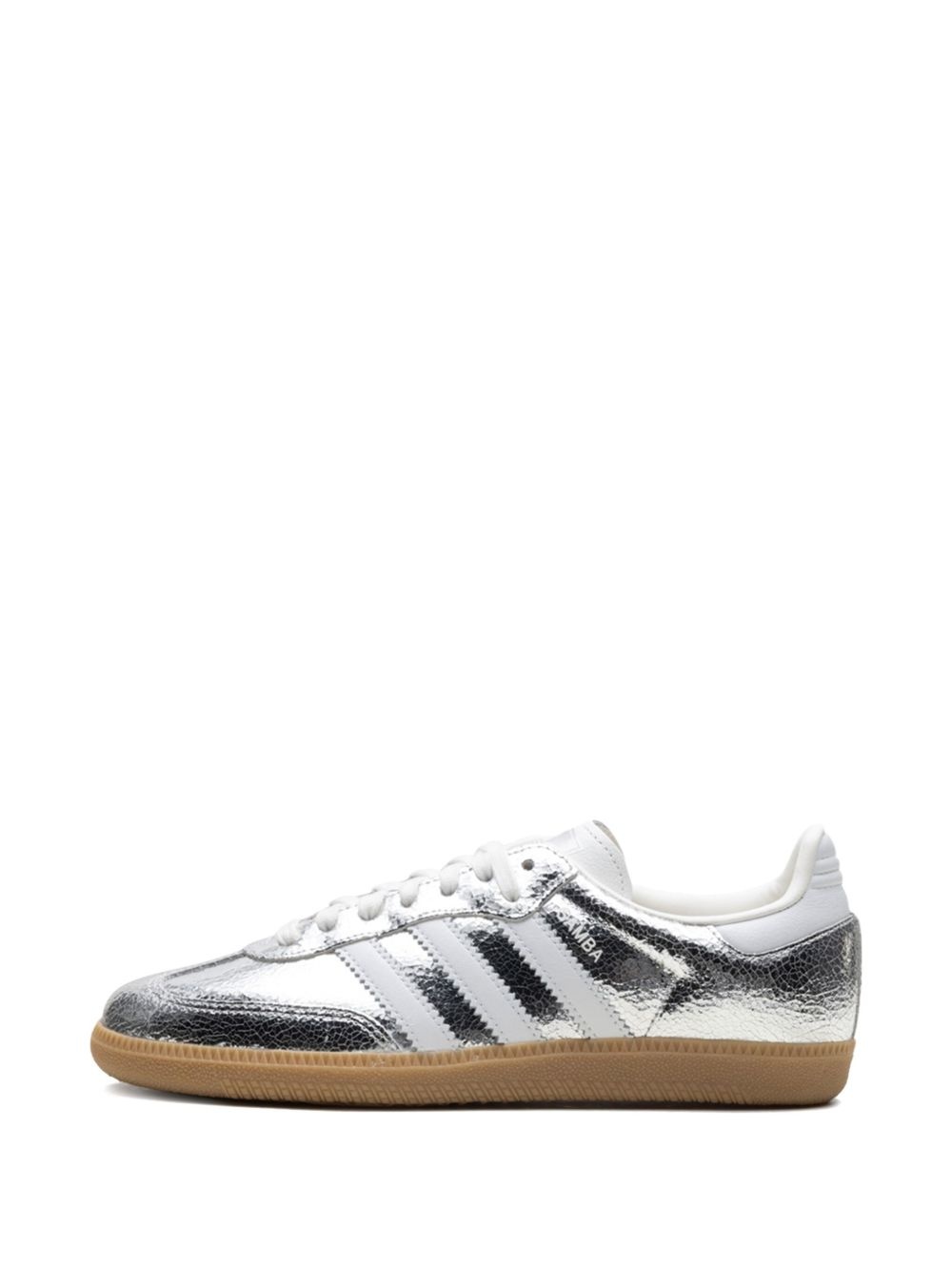 Samba OG "Silver Metallic Cracked Leather" sneakers - 5