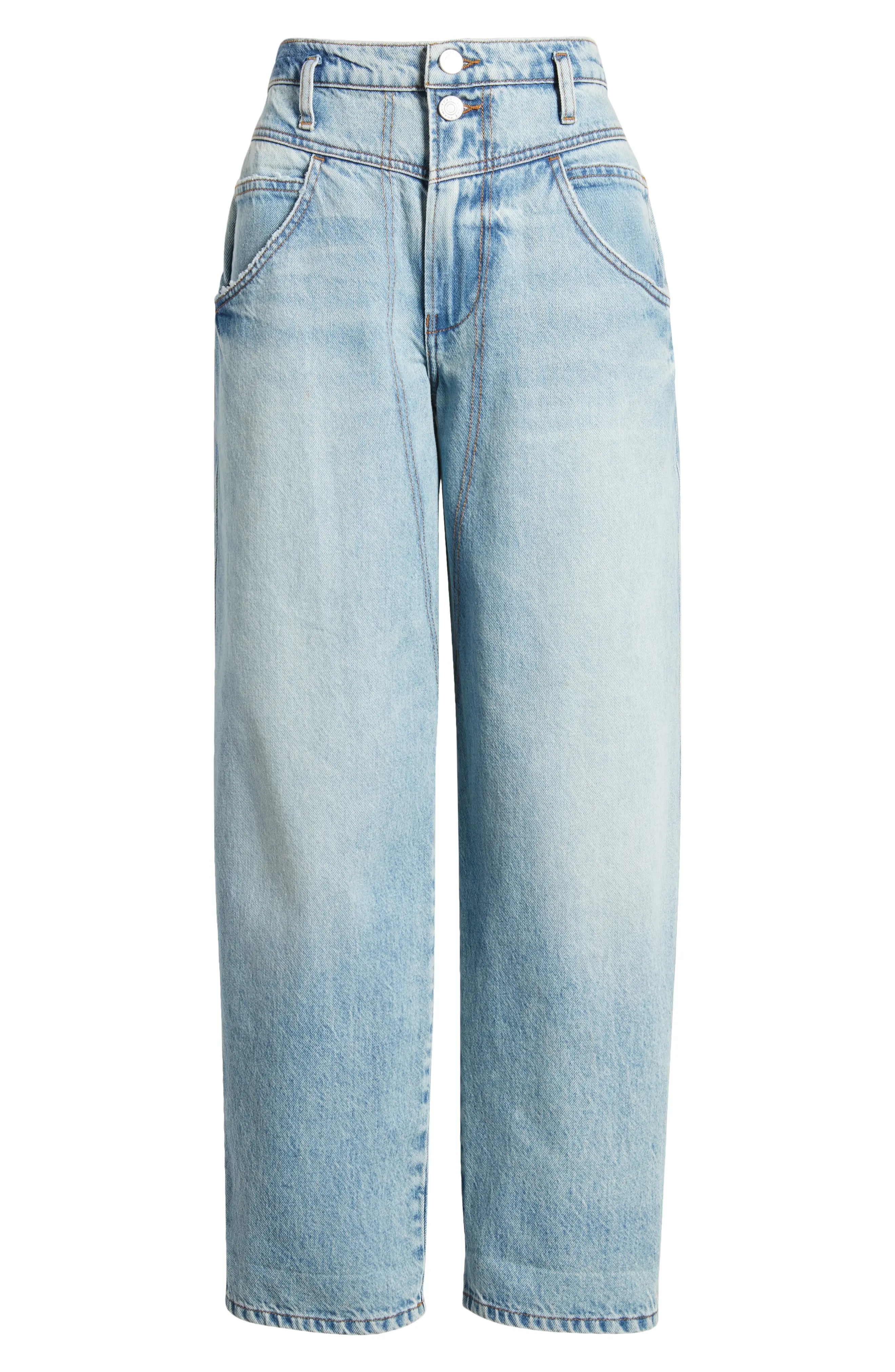'90s Utility Loose Straight Leg Jeans - 5