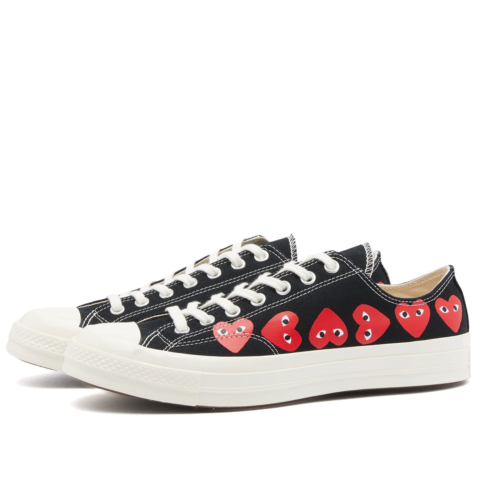 Comme des Garçons Play x Converse Multi Heart Low Sneaker - 1