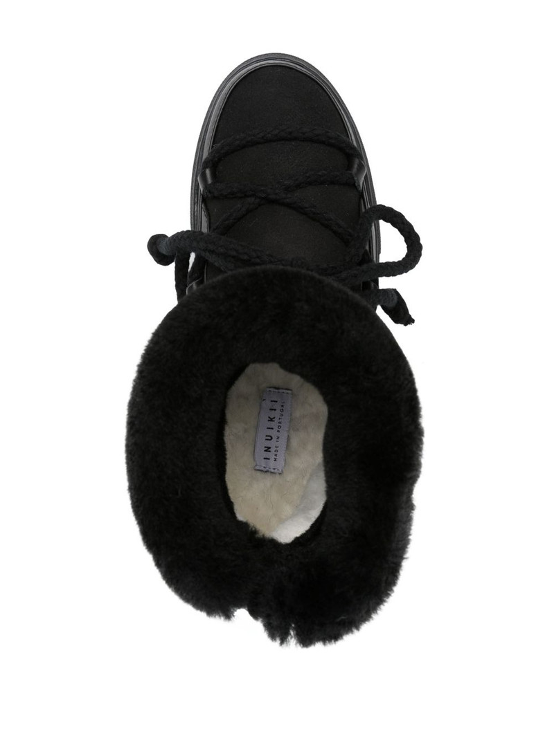 Classic High shearling-detailed boots 4