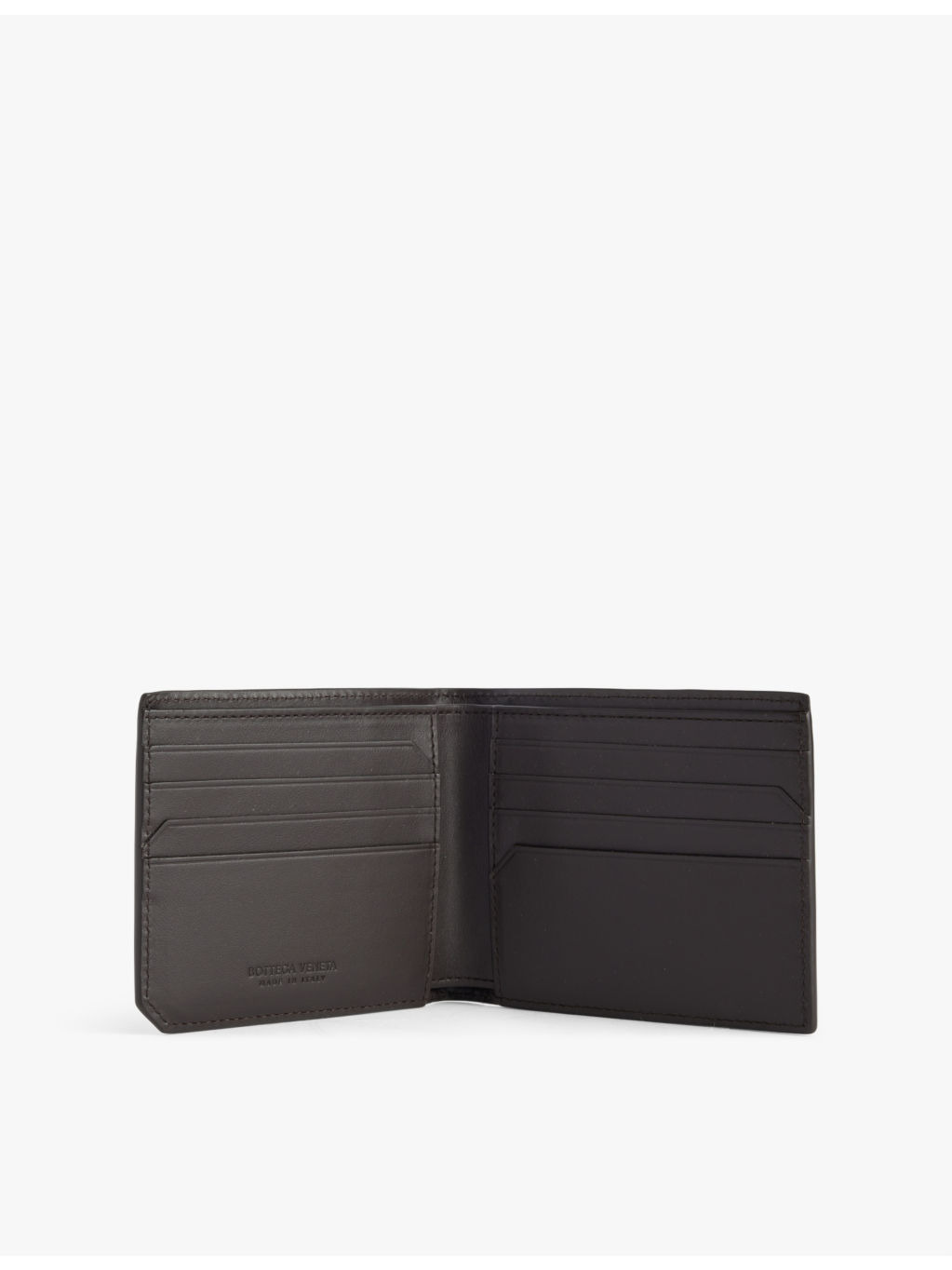 Bifold Intrecciato leather wallet - 4