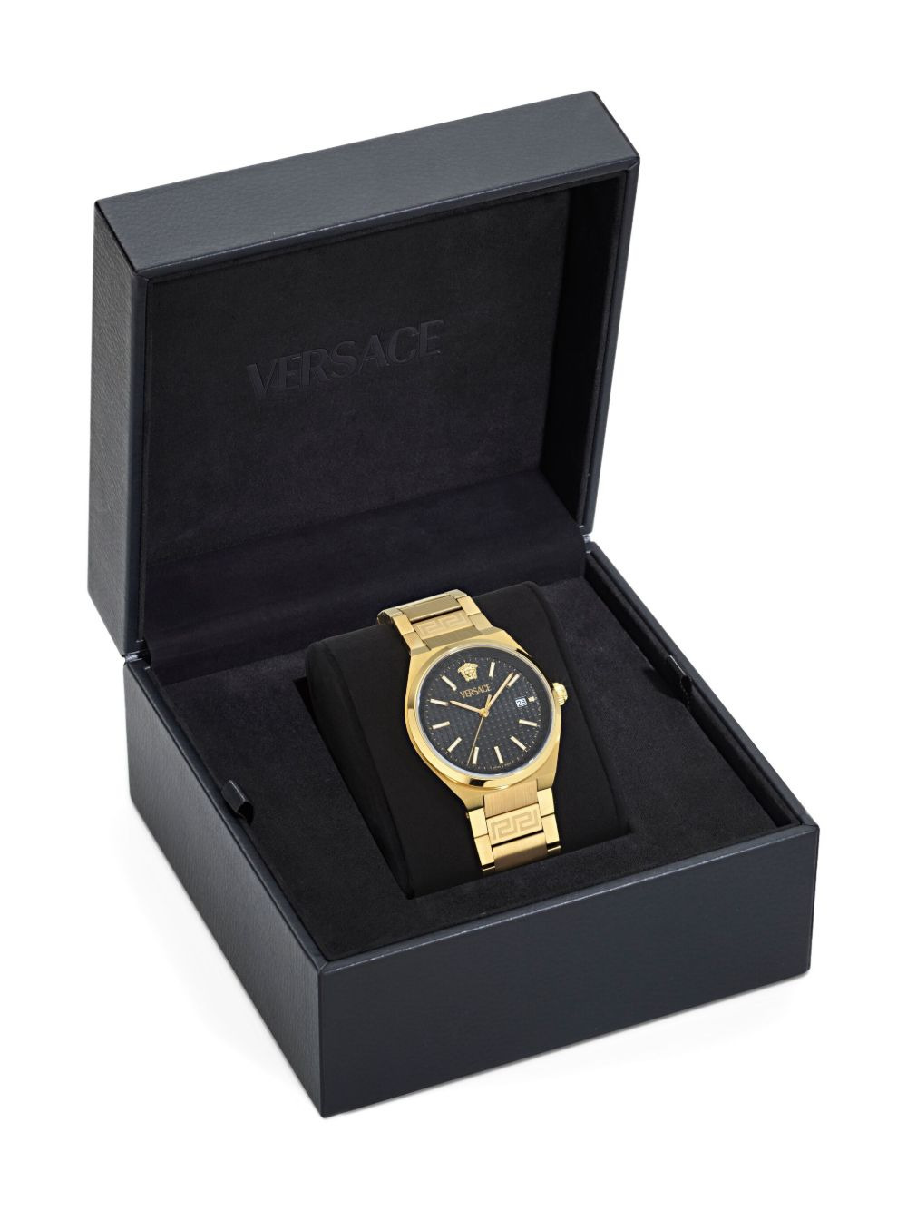 Steel Greek Key 39mm - 4