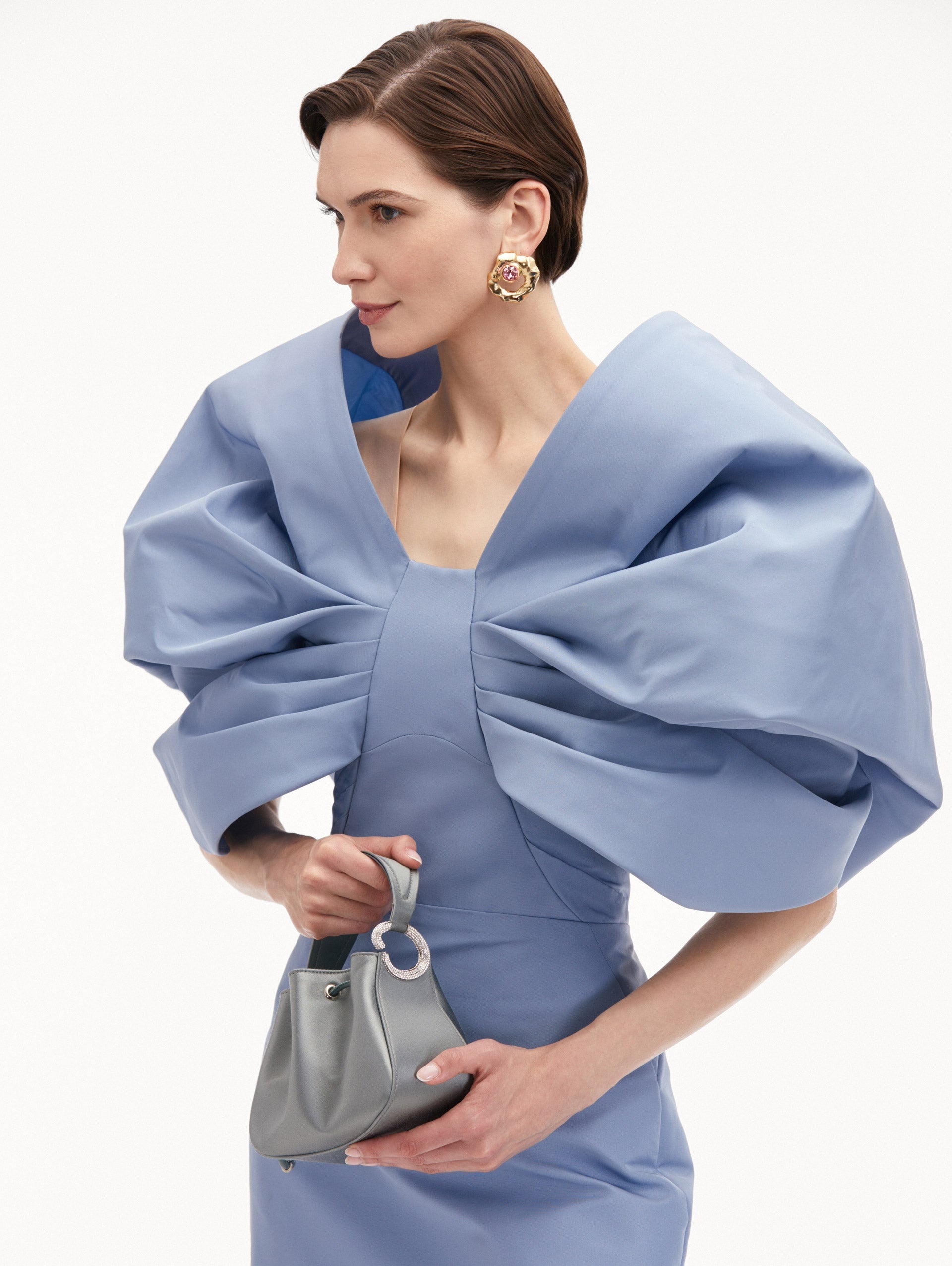 CRYSTAL PAVÉ NANO O HANDLE BAG - 2