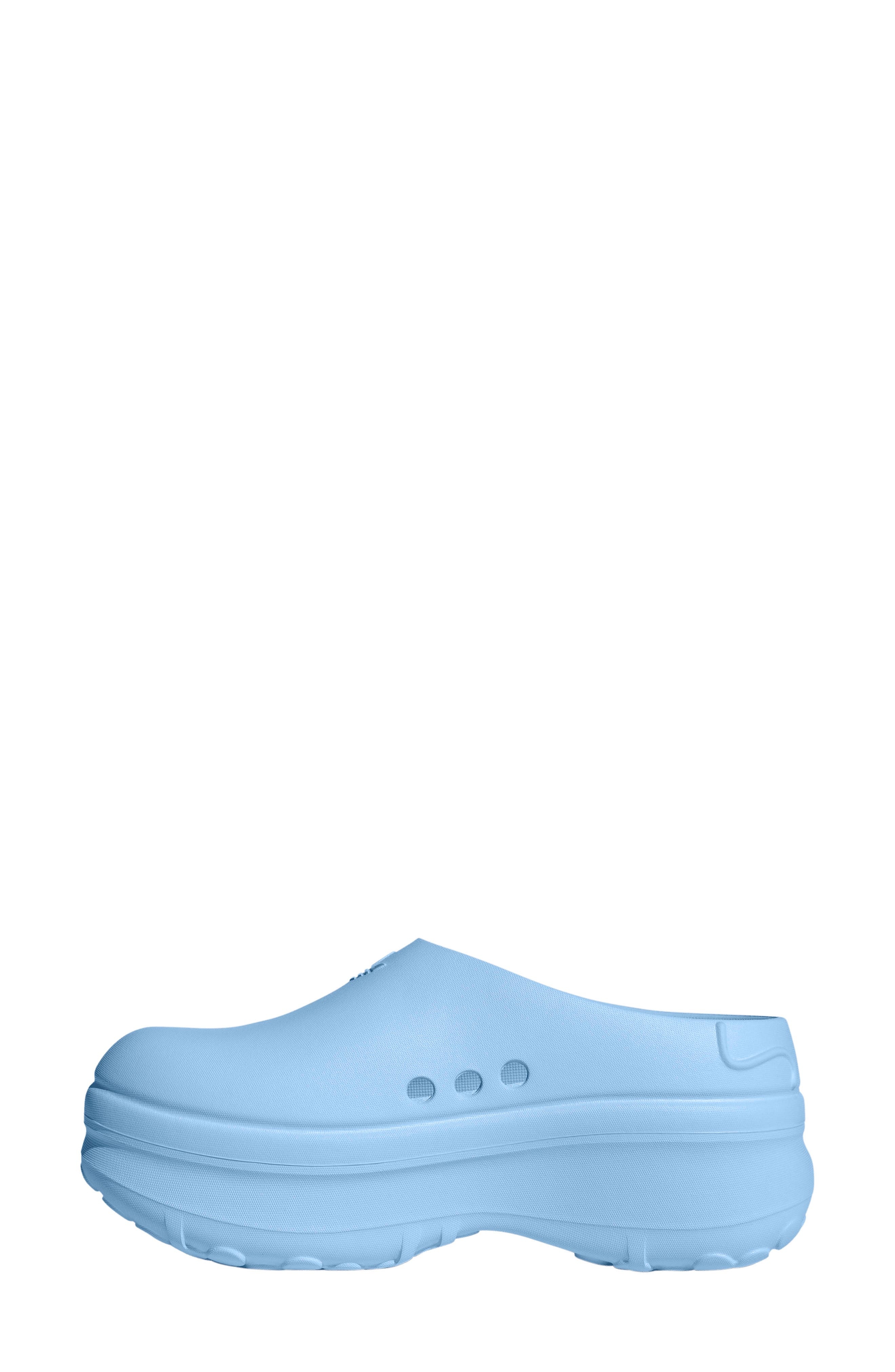 adidas Adifom Stan Smith Platform Mule in Clear Sky/Magic Grey Metallic at Nordstrom - 6