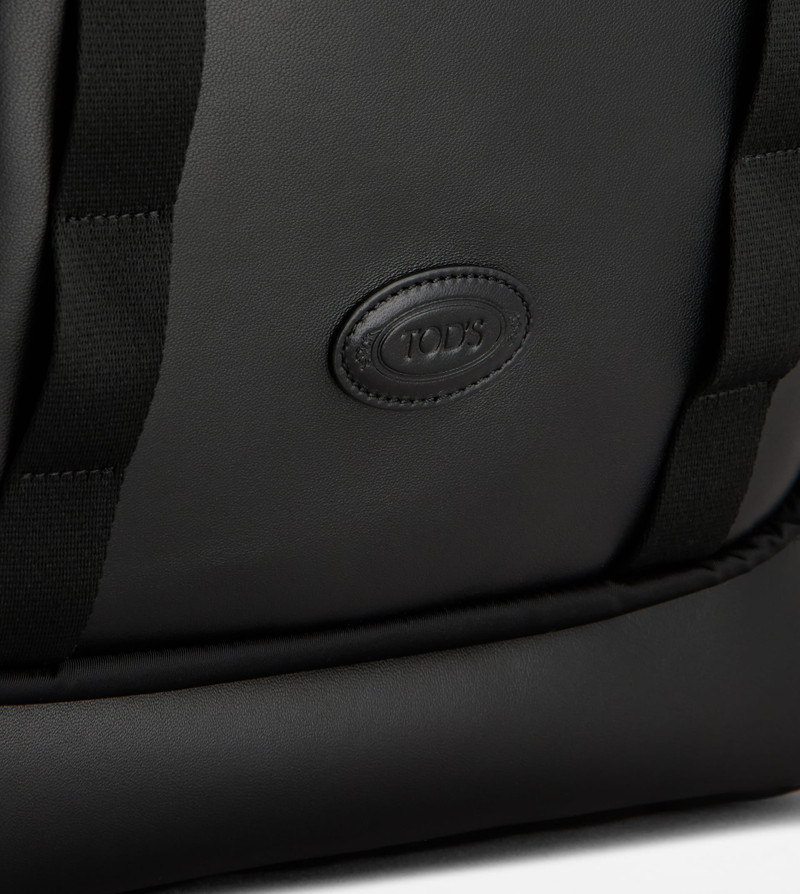 BACKPACK IN FABRIC MEDIUM - BLACK 5