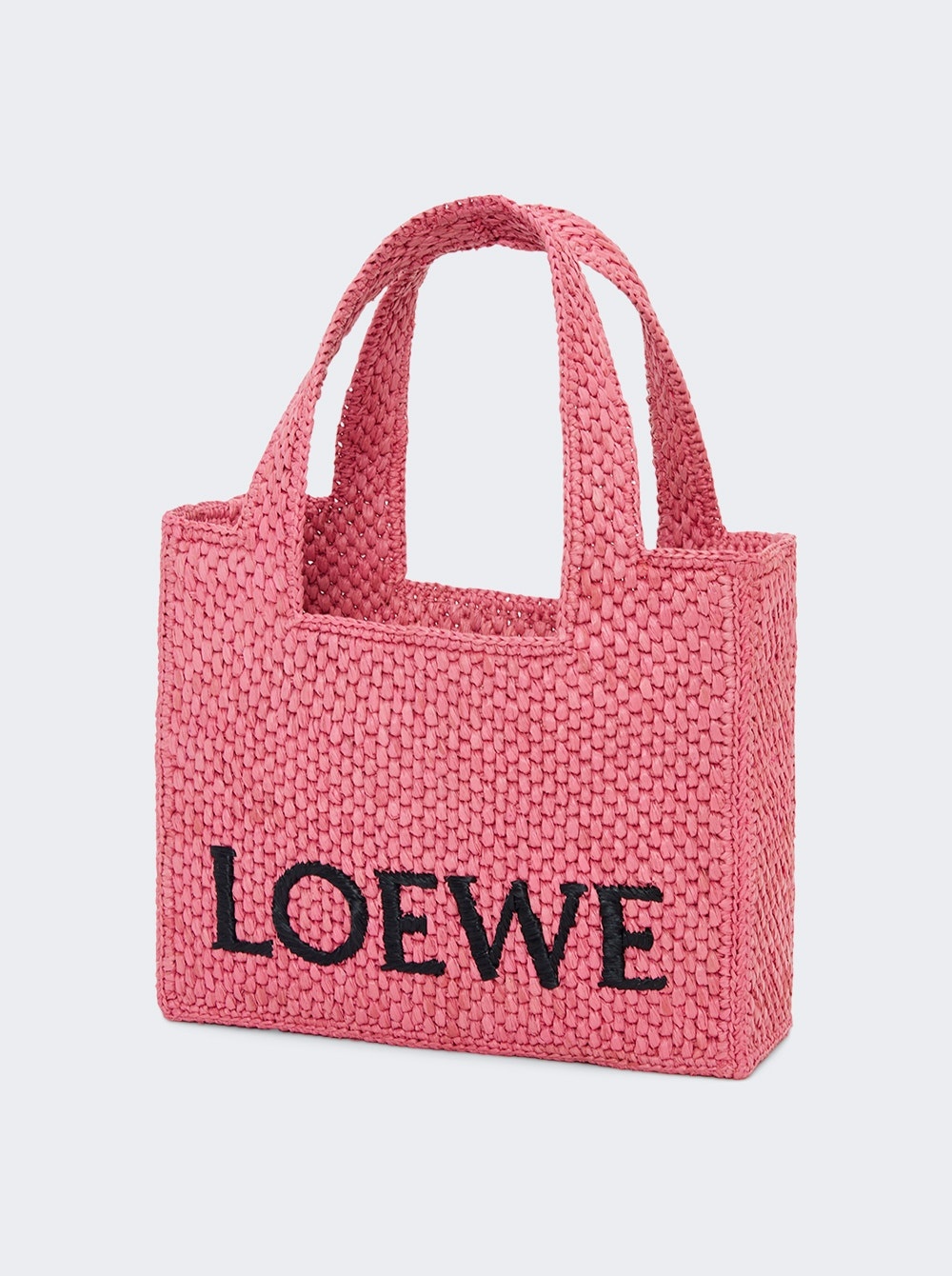 X Paula's Ibiza Mini Font Tote Sunset Pink - 2