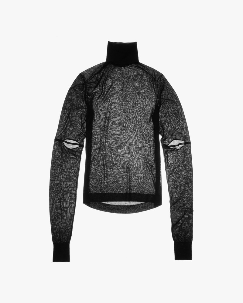 CUT-OUT TURTLENECK SWEATER 1