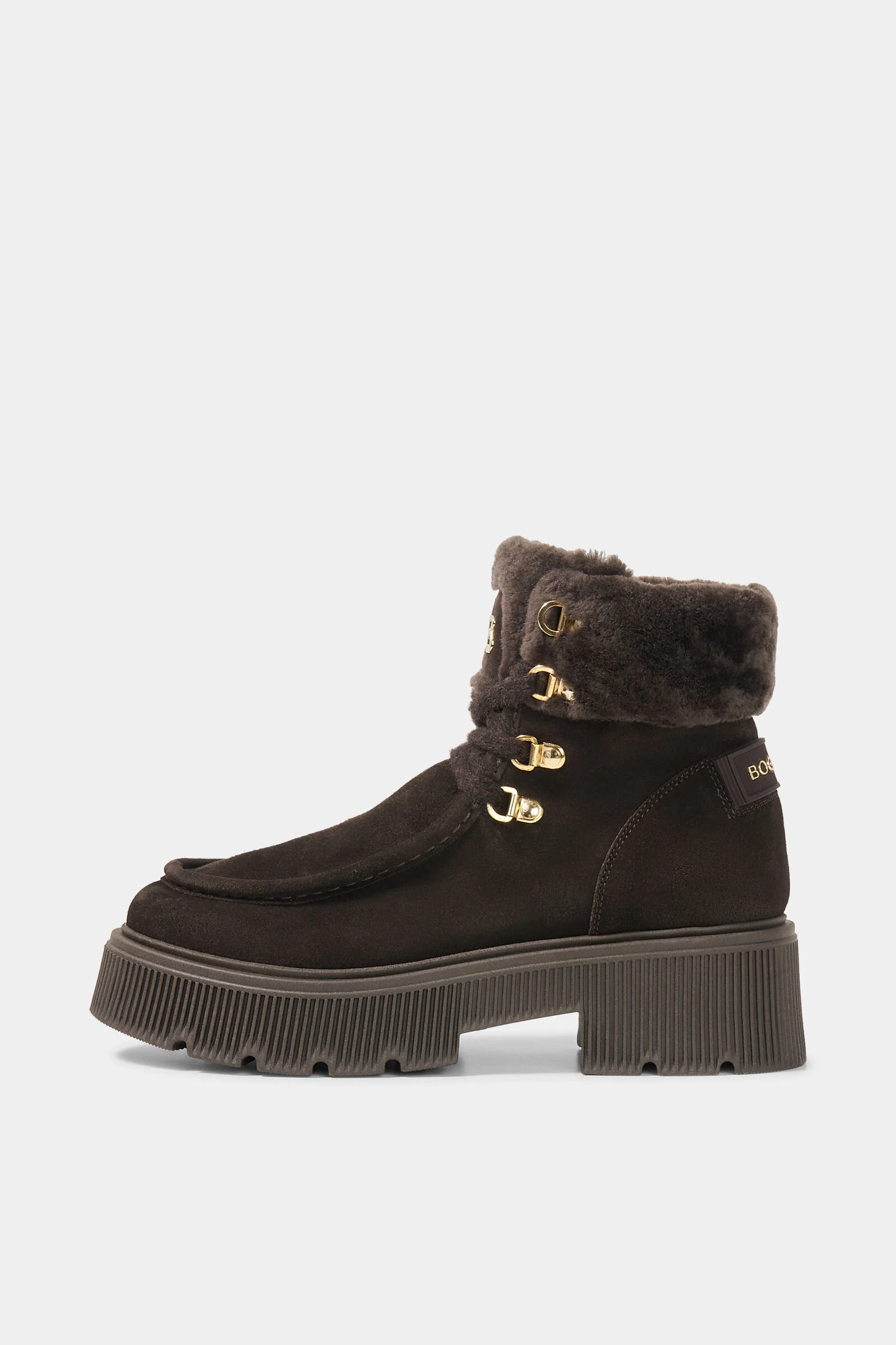 Turin Mid-Calf Boots in Dark brown - 1