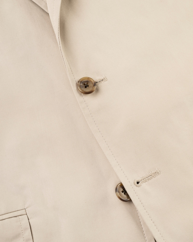 MADE-IN-CANADA SOLID TAN COTTON POPLIN SUIT 3