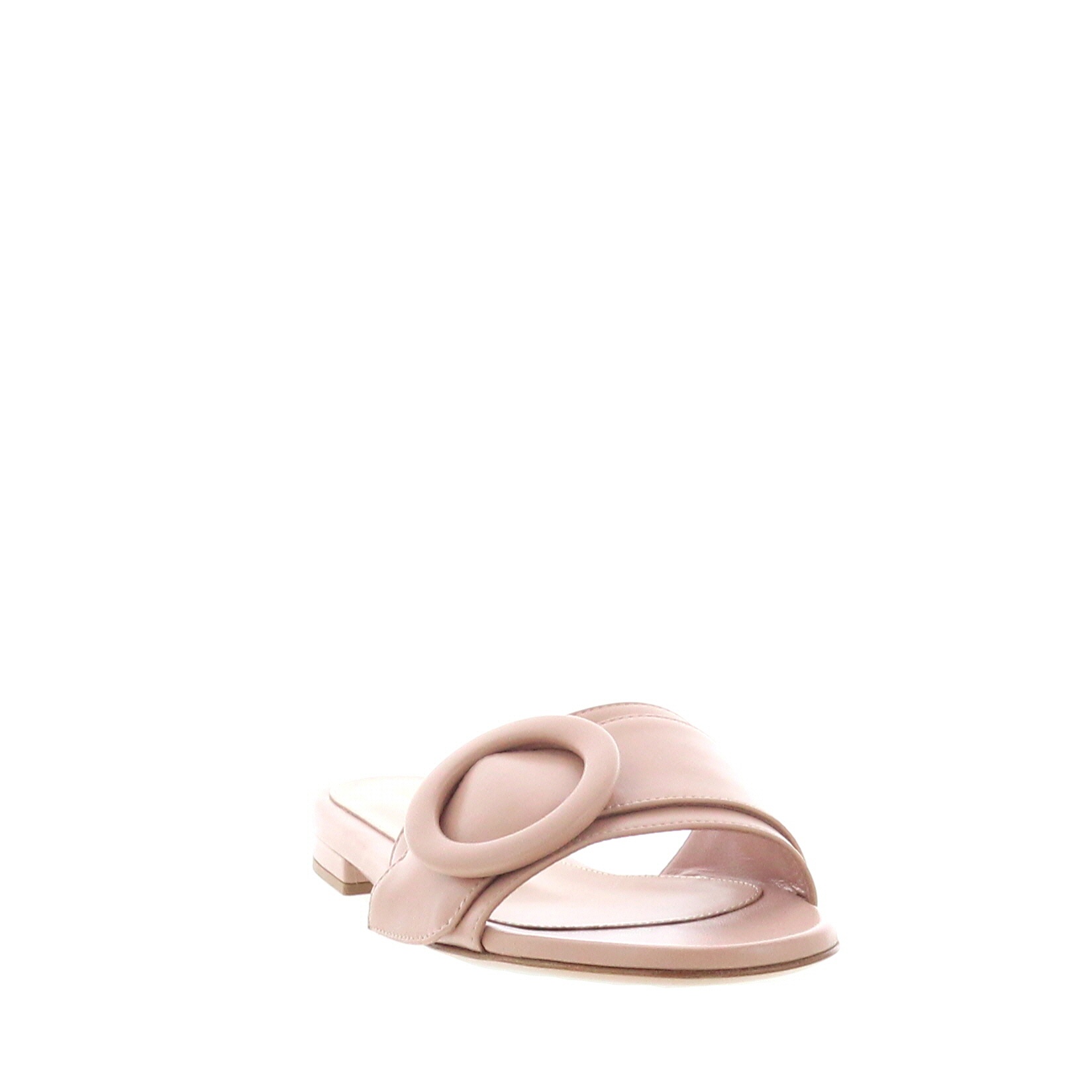 Gianvito Rossi – Venezia Mule Flat Peach - 2