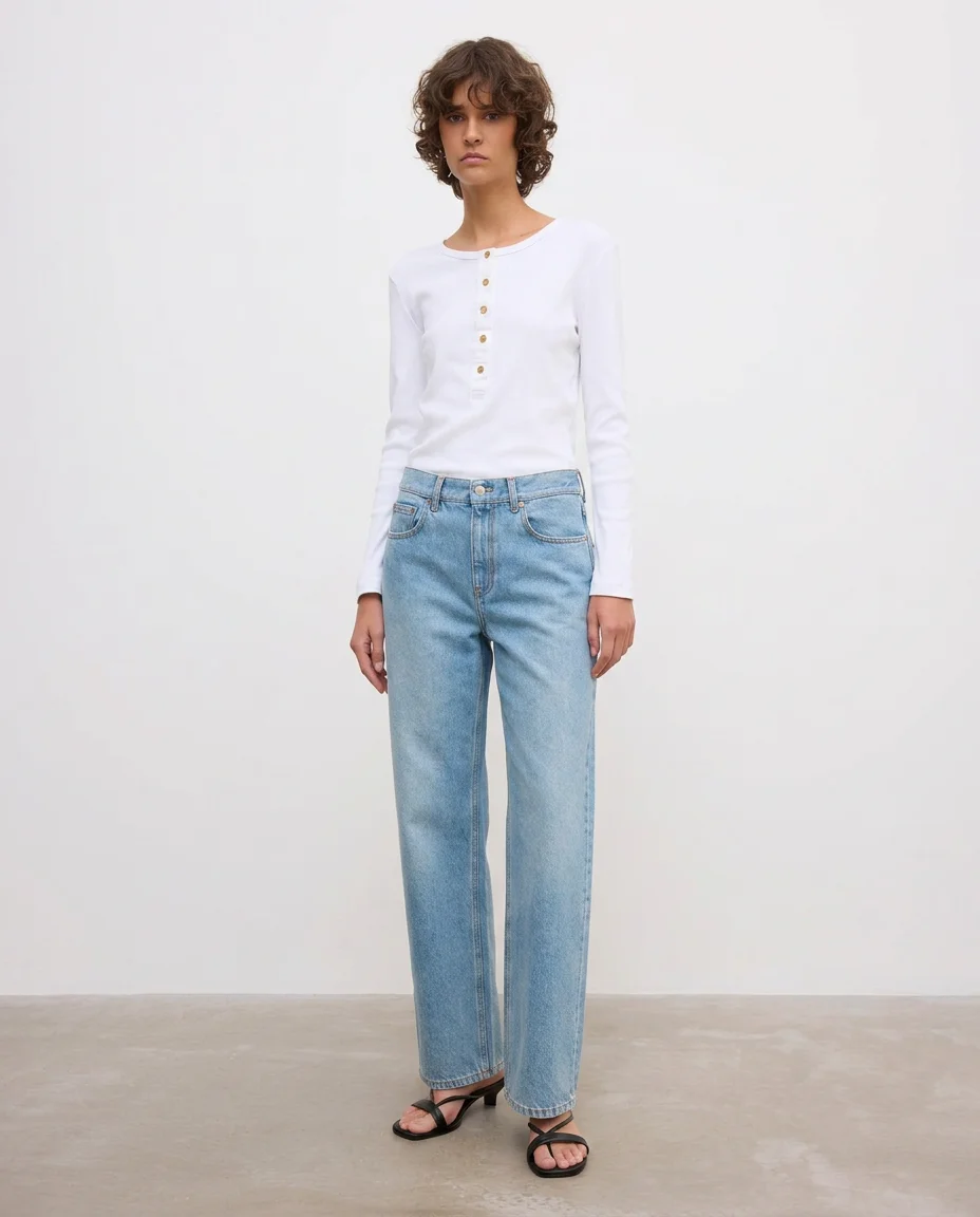 Cropped denim - 1