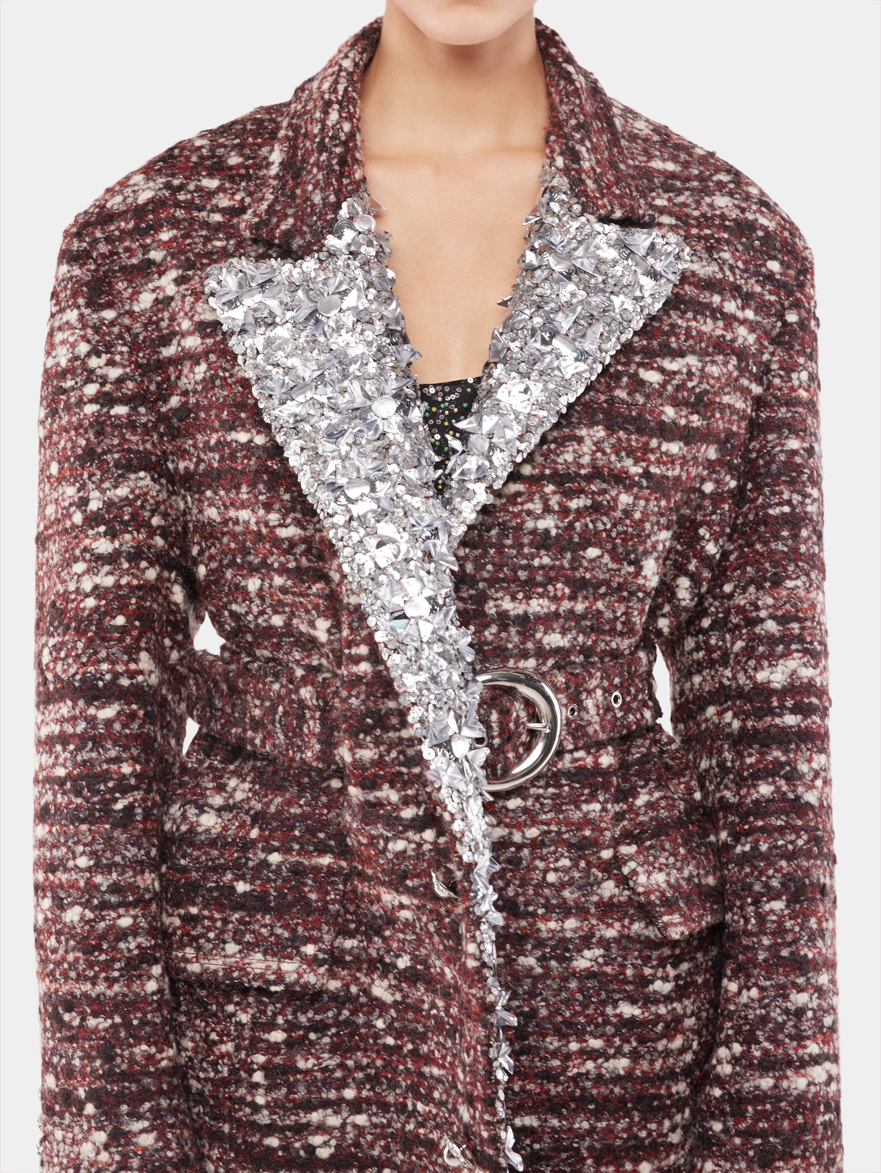 TAILORED COAT IN WOOL - 7
