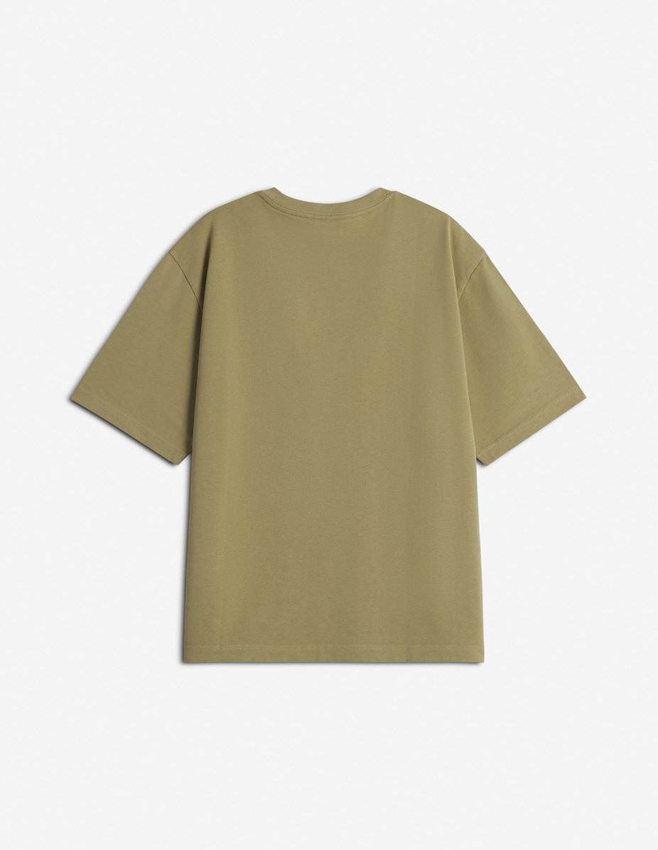 BOLD FOX HEAD PATCH OVERSIZE TEE SHIRT - 2