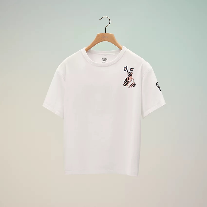 T-shirt with maxi print - 4