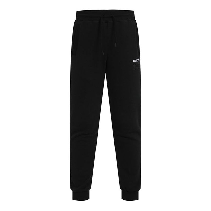 adidas neo M Ce C + Pants Embroidered Logo Sports Bundle Feet Black GP4915 - 1