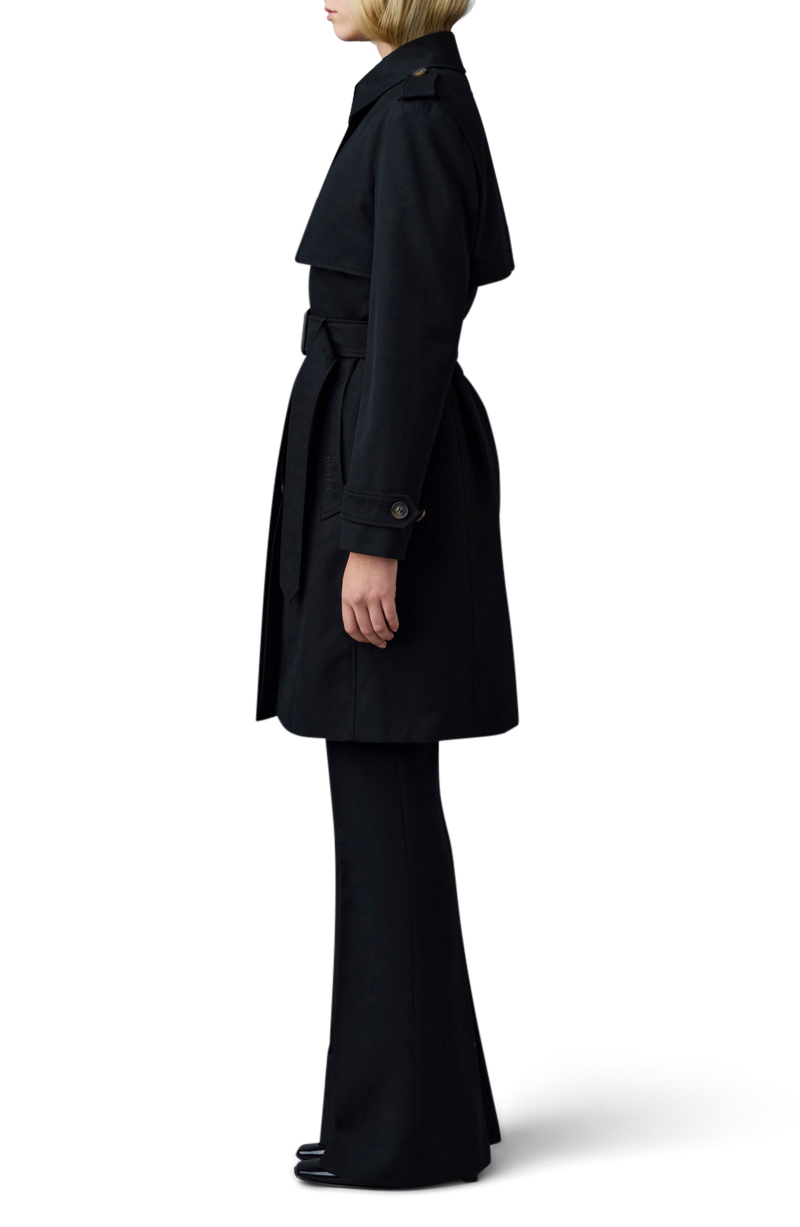 Mackage Winn 2-in-1 Insulated Trench Coat in Black at Nordstrom - 3