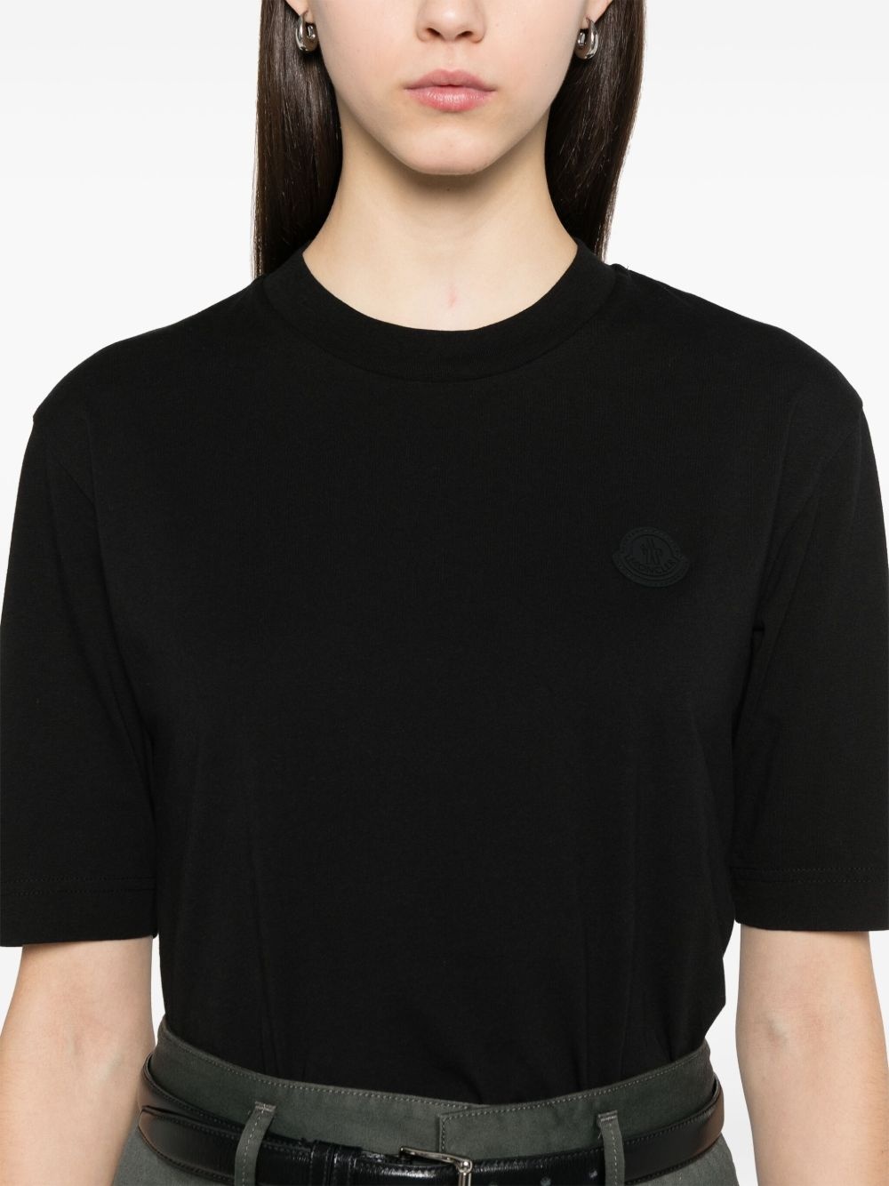 logo-patch T-shirt - 5