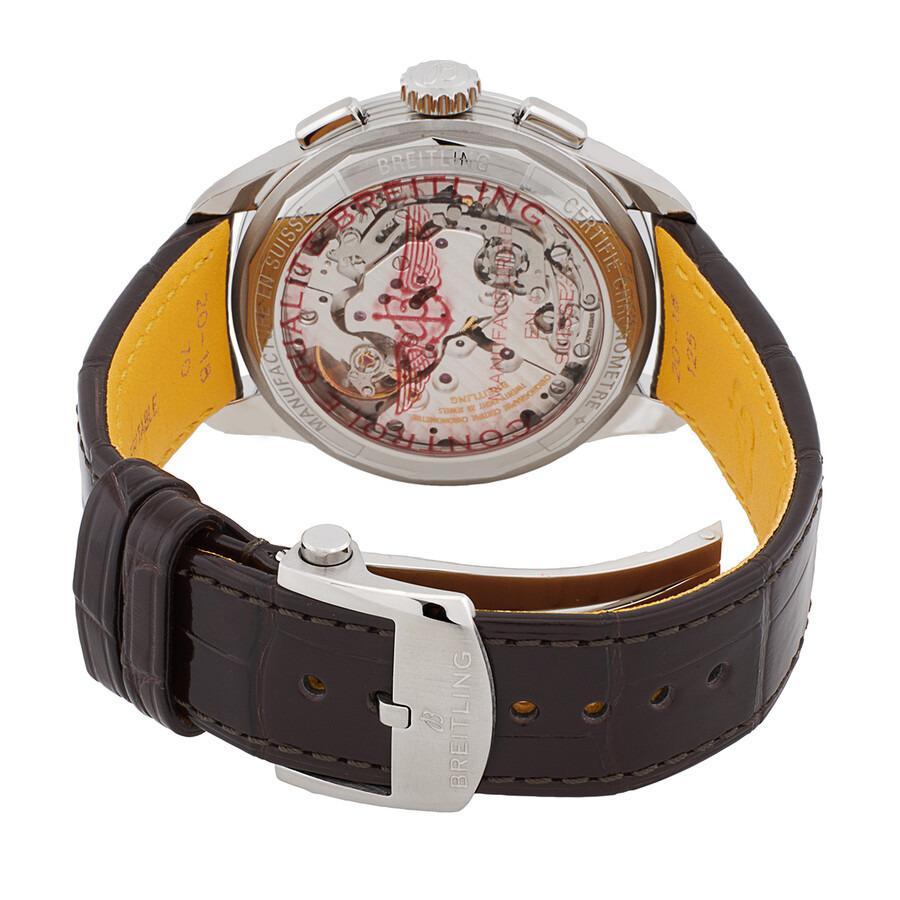Breitling Premier B09 Chronograph Champagne Dial Hand Wind Men's Watch AB0930F51H1P1 - 3