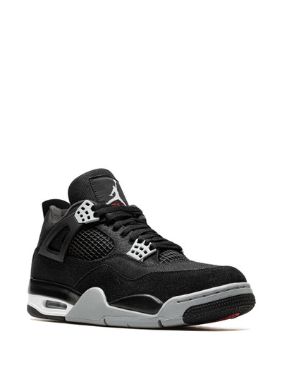 Jordan Air Jordan 4 "Black Canvas" sneakers outlook