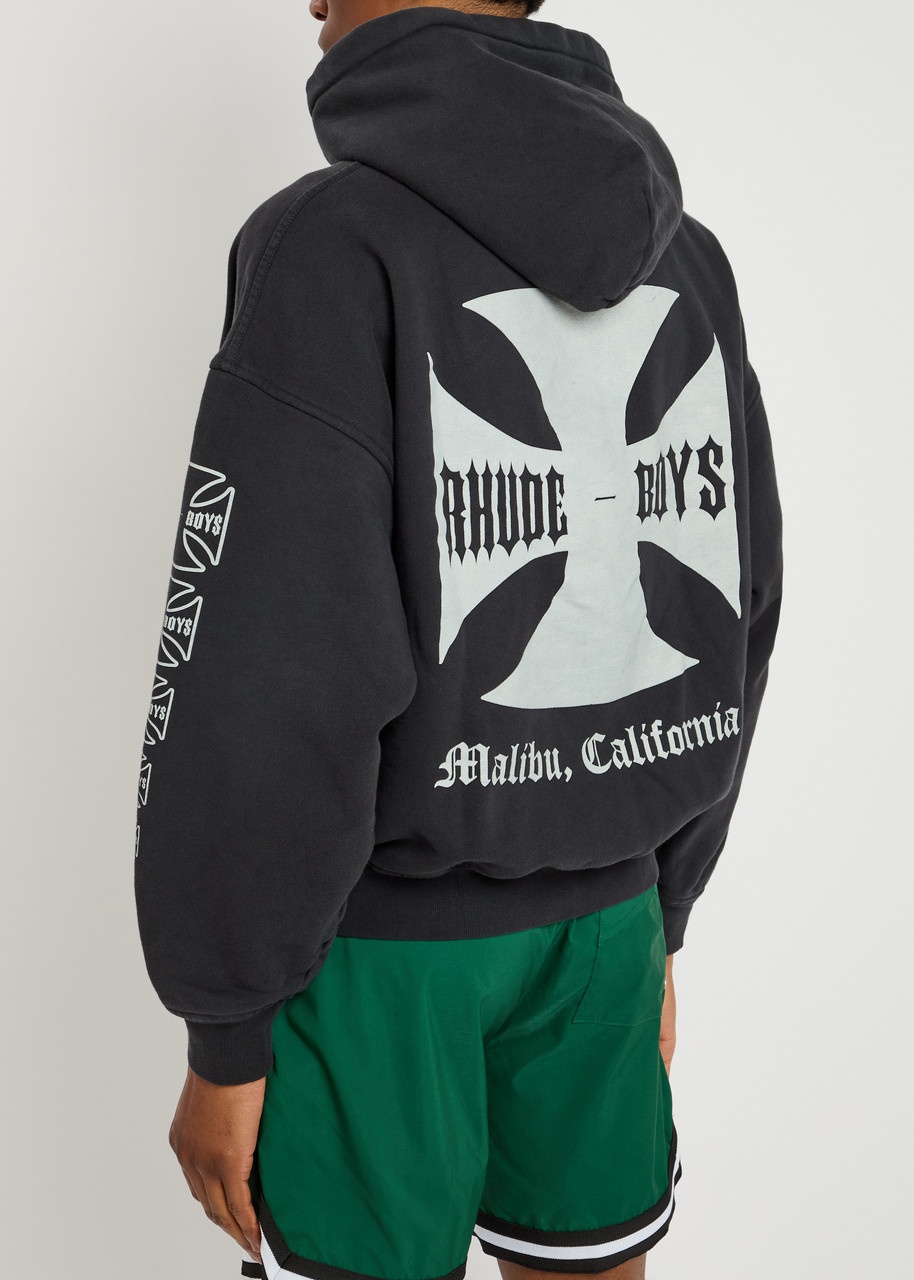 Rhude Rhude Boys Hooded Cotton Sweatshirt - 3